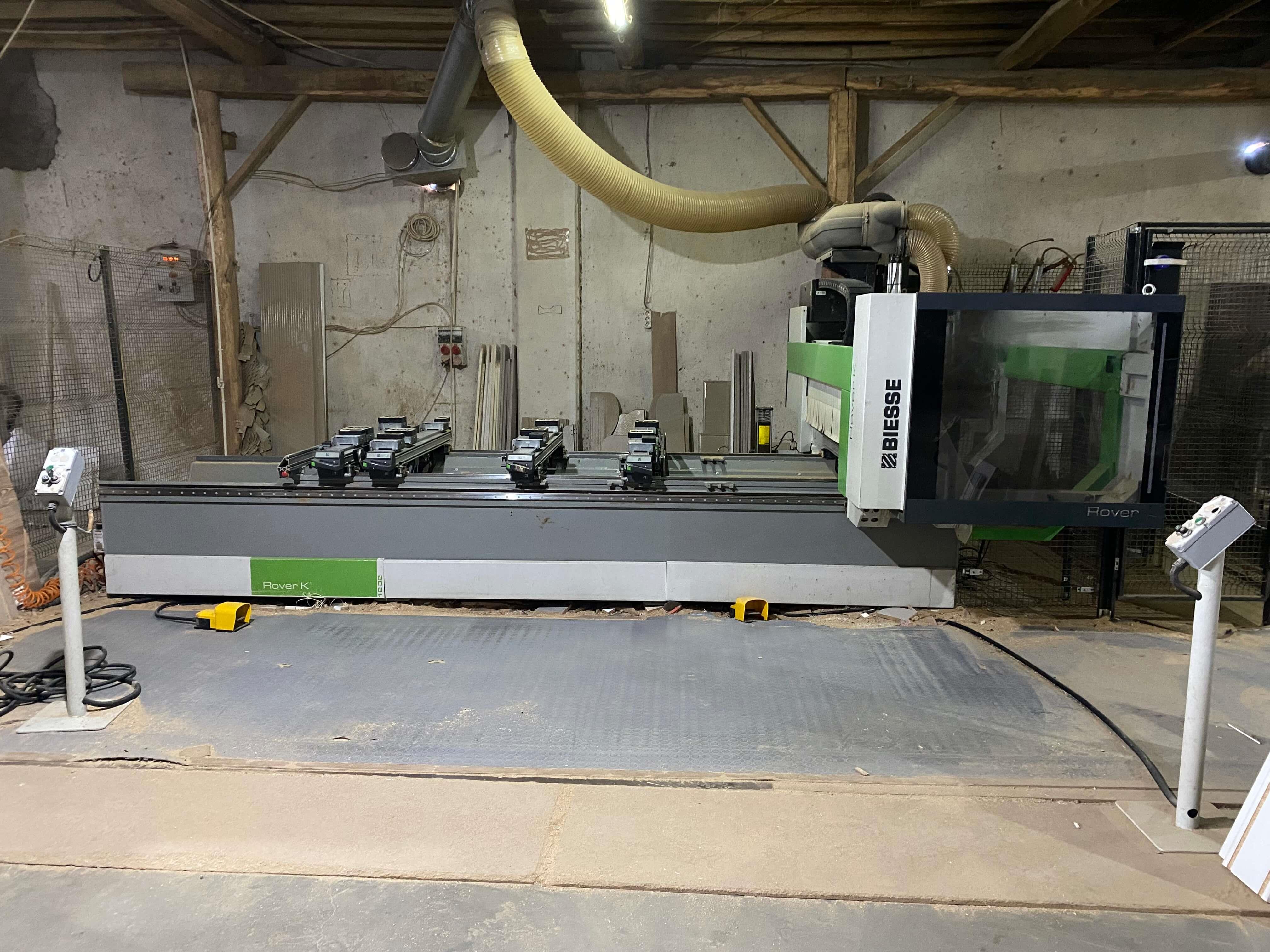 Biesse Rover K 1232 Cnc Delik Freze Makinesi (2015)