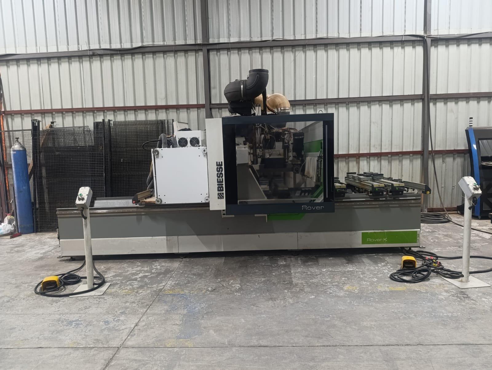 Biesse Rover K 1232 G Çift Taraflı Yatay Kapı Frezeli Cnc Makinesi (2015)