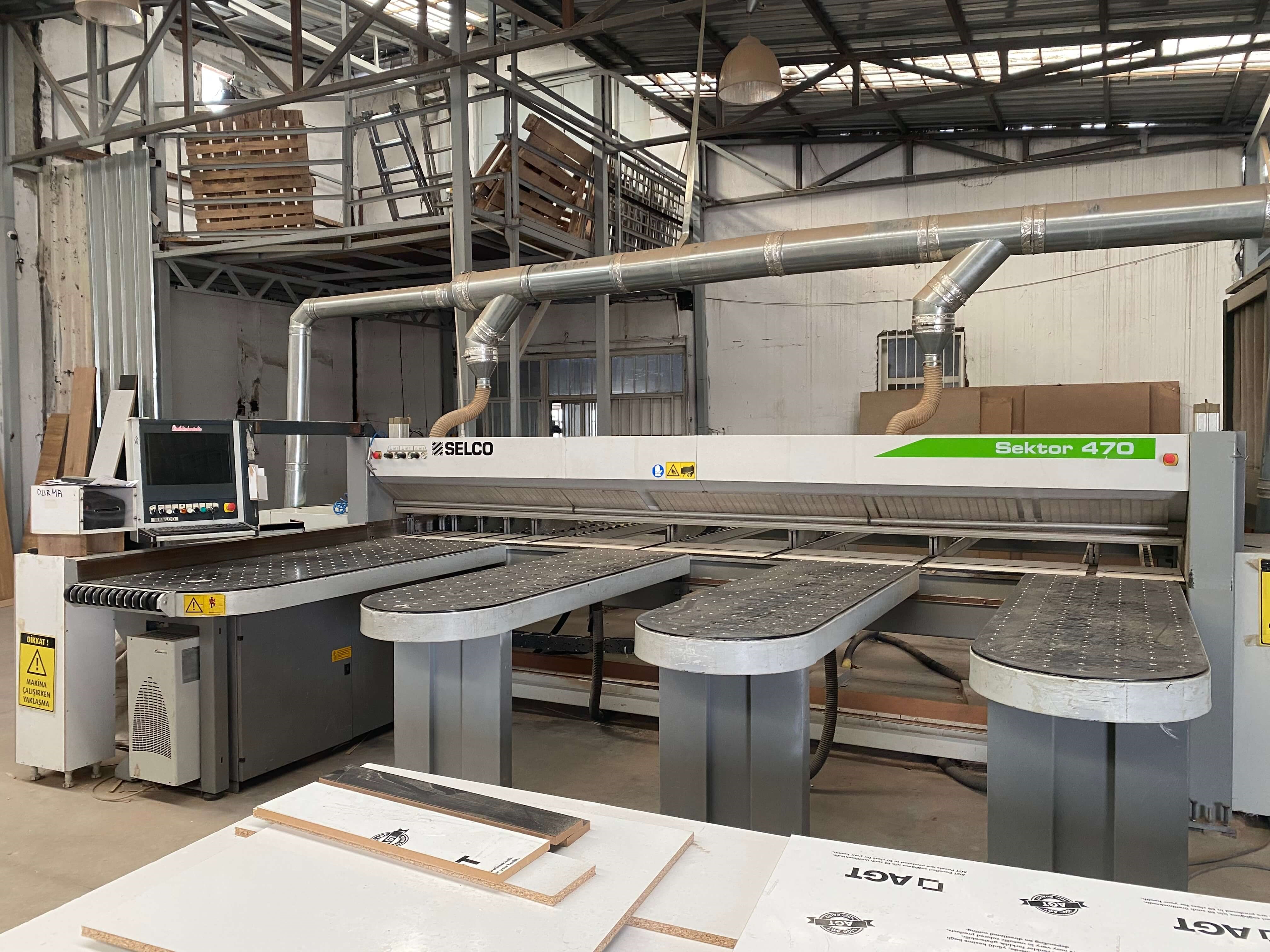 Biesse Sektor 470 Panel Ebatlama Makinesi (2012)