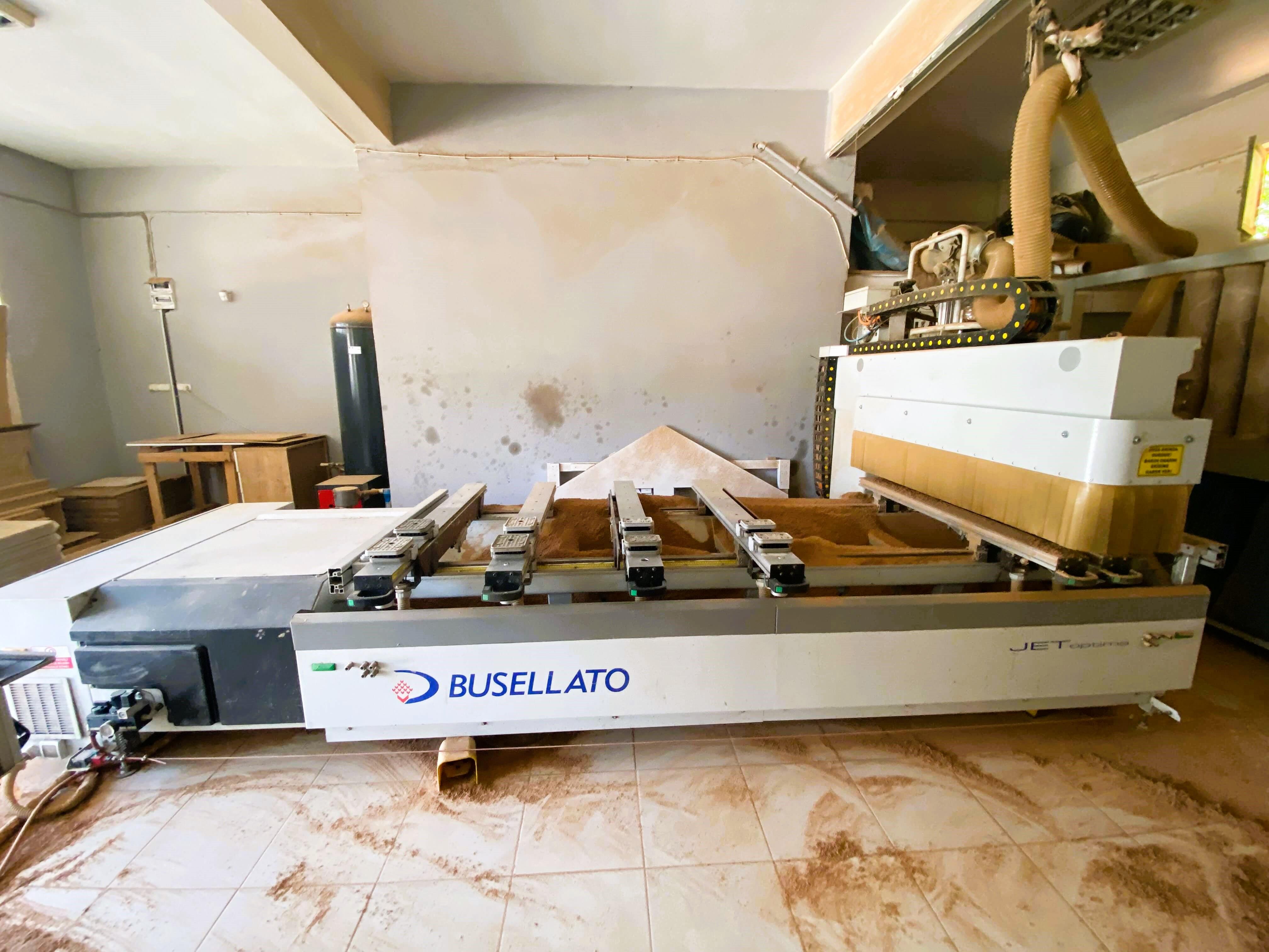 Busellato Jet Optima Fincanlı Cnc Makinesi (2009)
