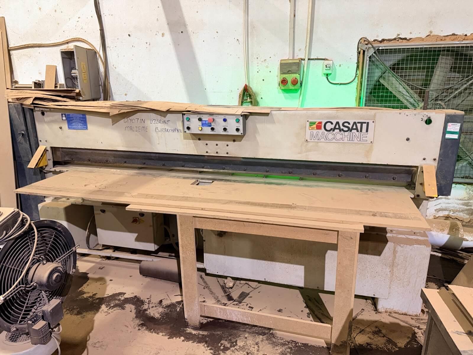 Casati 01 M 31 Kaplama Kesme Makinesi (2010)