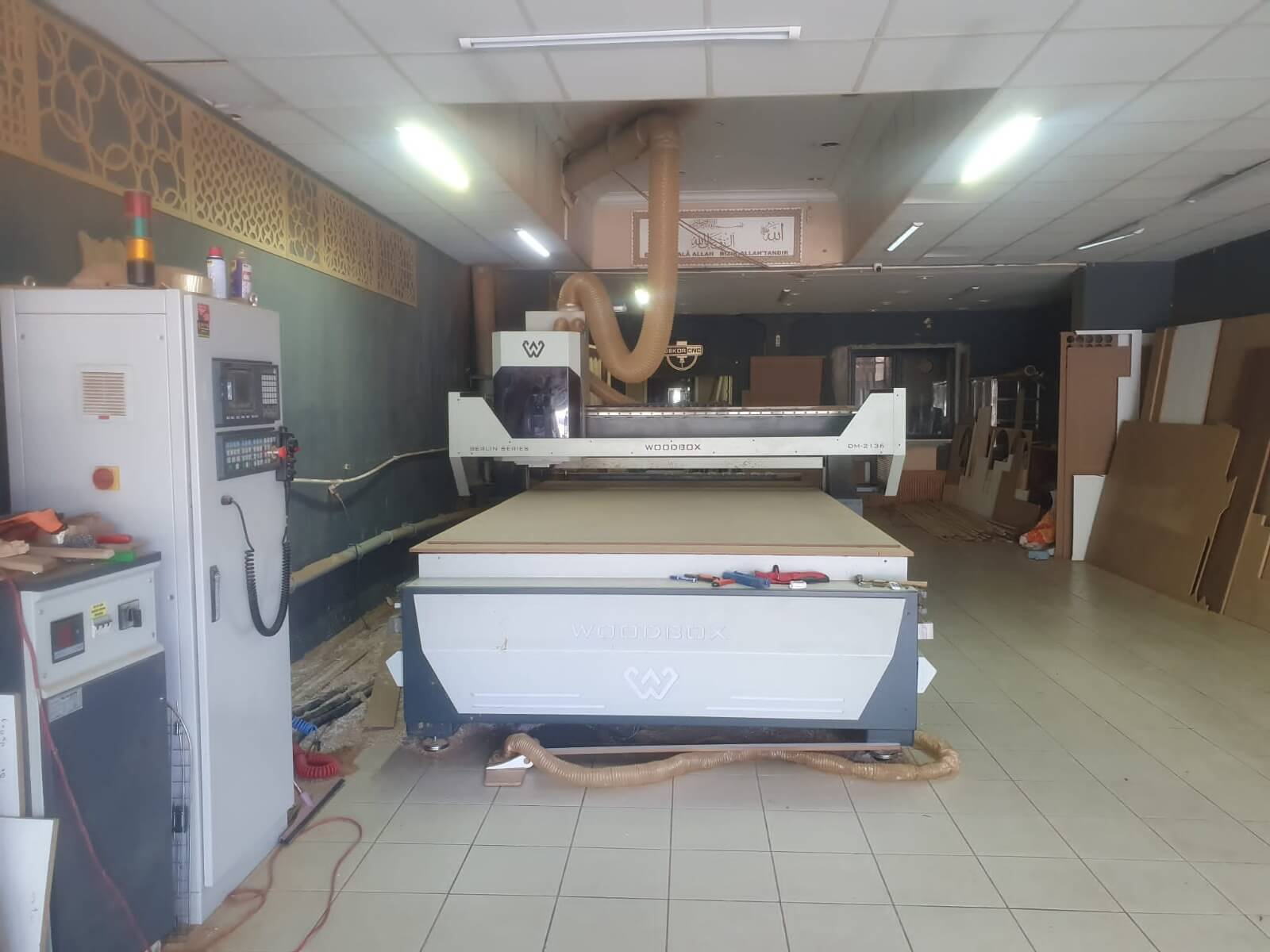 DEMART Woodbox DM 2136 Düz Tabla Cnc Makinesi (2022)