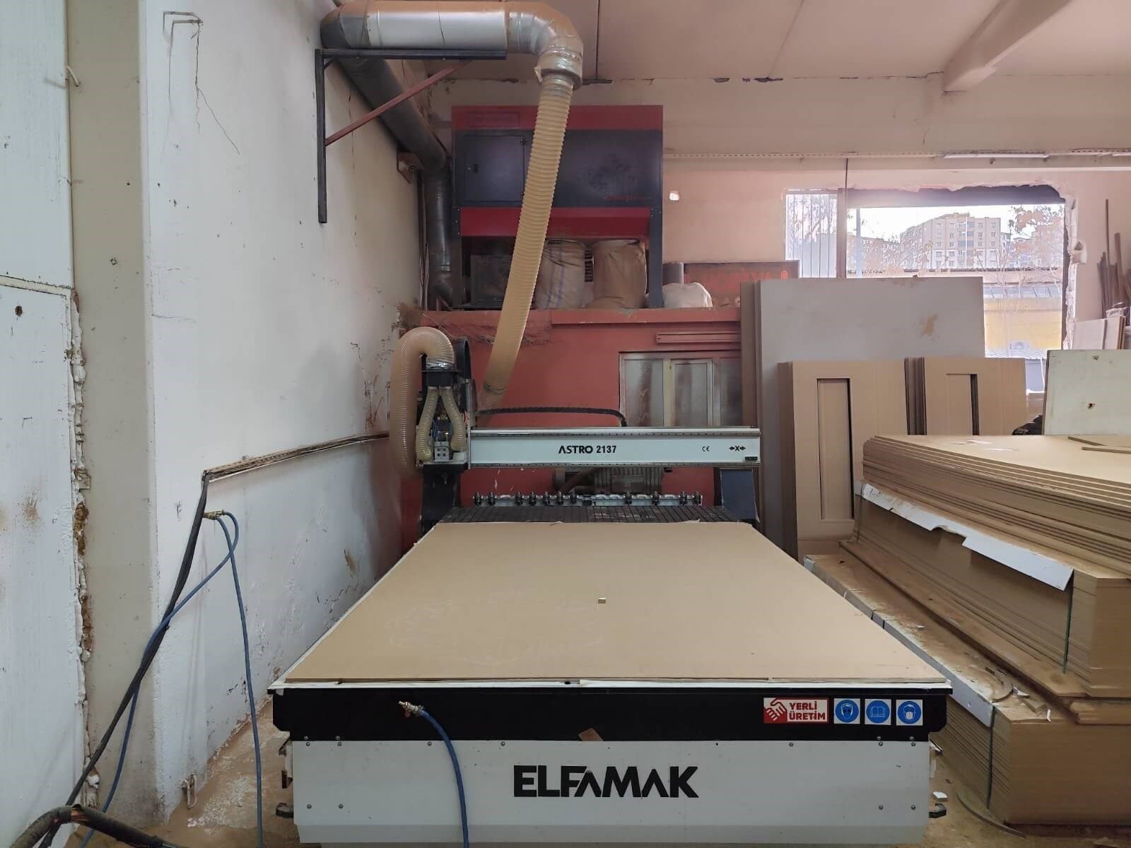 ELFAMAK Astro 2137 Düz Tabla Cnc Makinesi (2021)
