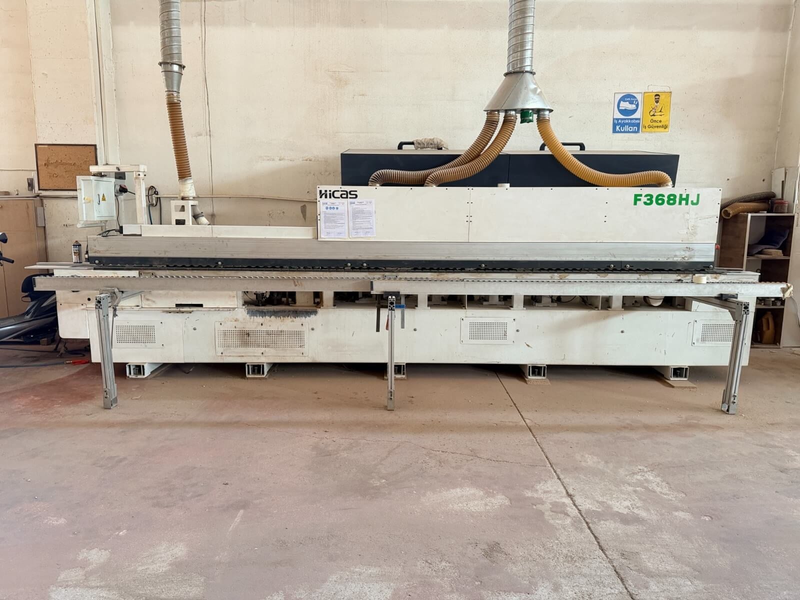 HİCAS F368HJ Kenar Bantlama Makinesi