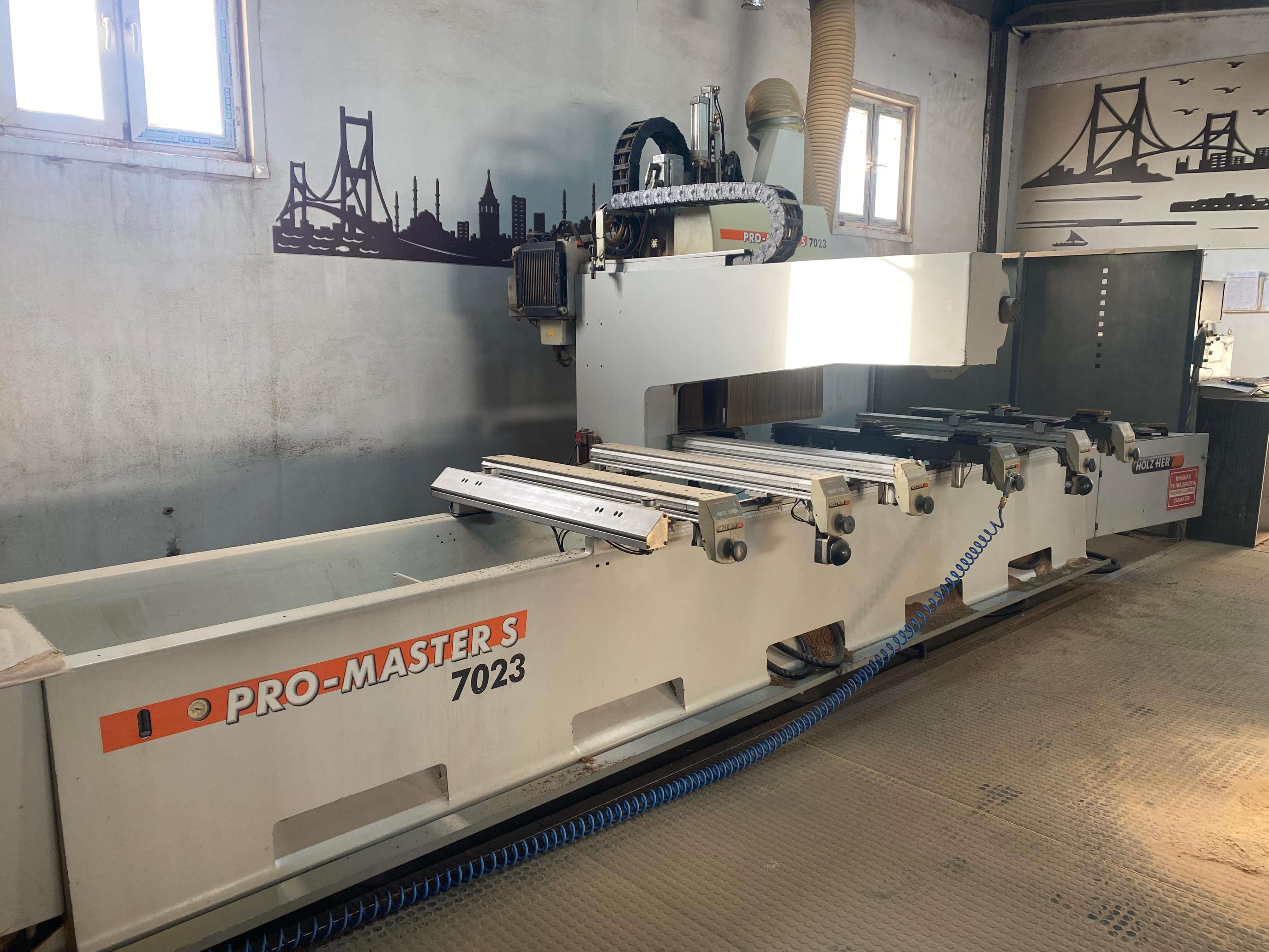 Holzher 7023K Yatay Kapı Frezeli Cnc Makinesi (2008)