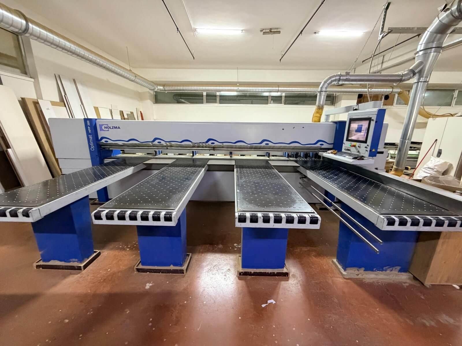 Holzma Hpp 380/43/43 Panel Ebatlama Makinesi (2007)