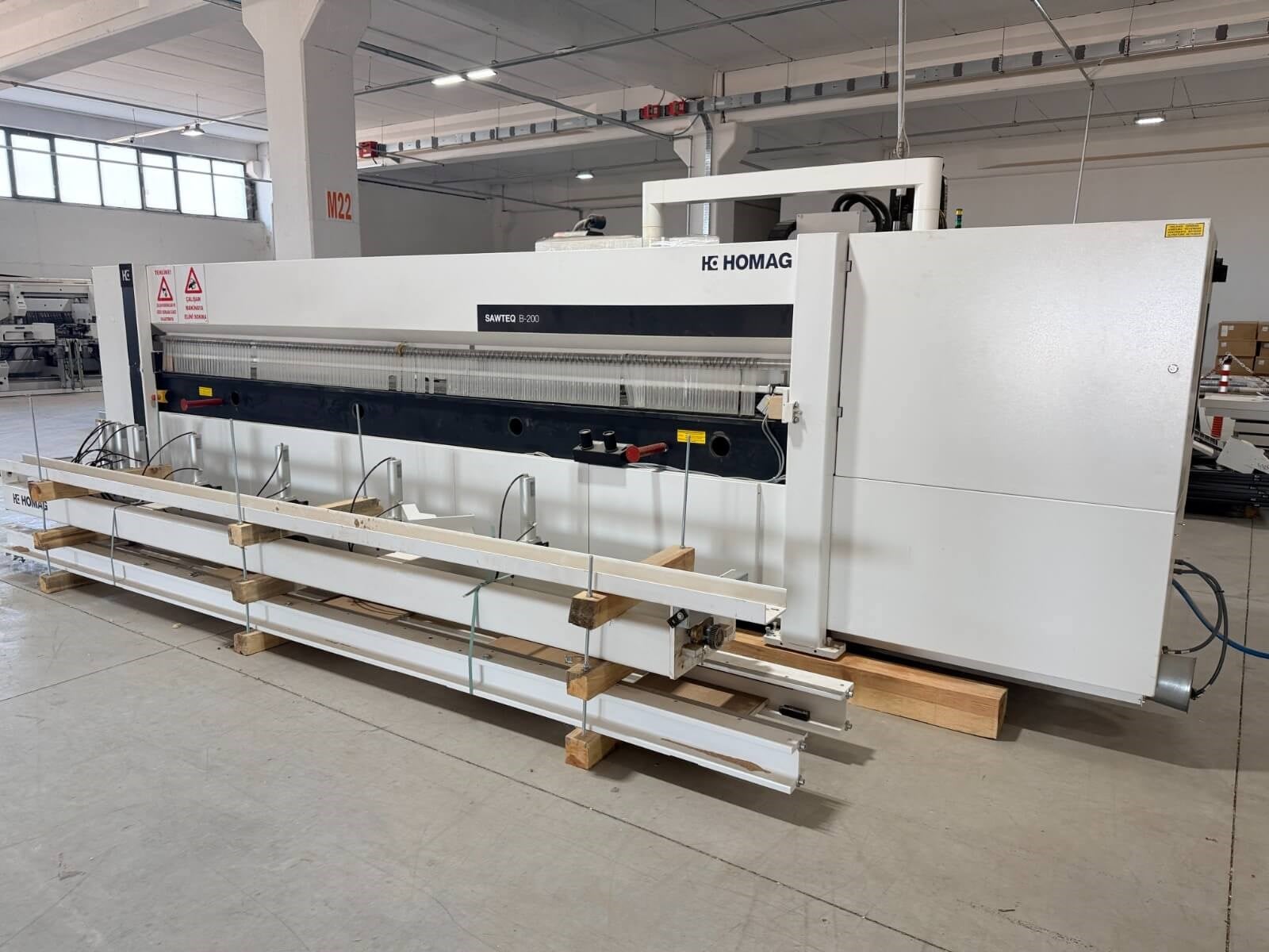 HOMAG Optimat Hpp 2004343 Önden Yüklemeli Panel Ebatlama Makinesi (2018)