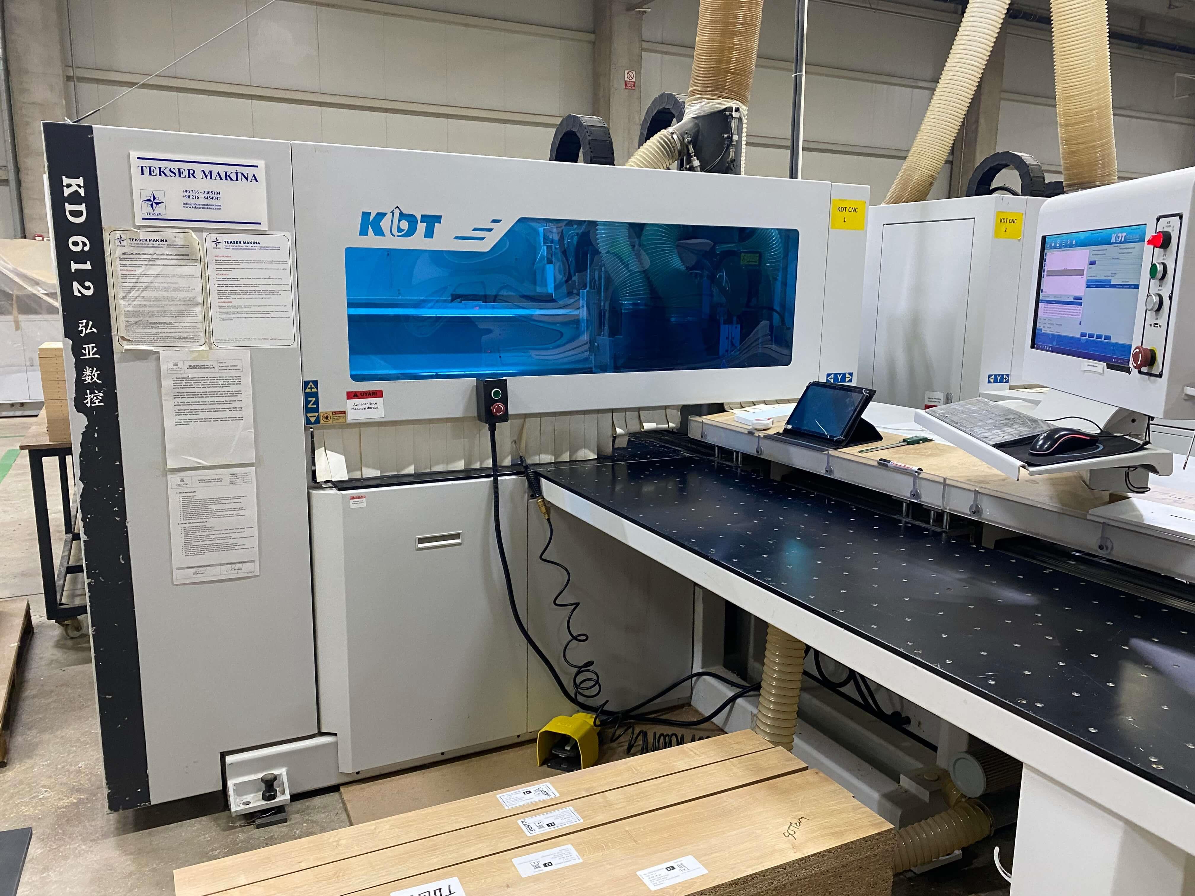 Kdt 612M 1+1 Cnc Delik Makinesi (2020)