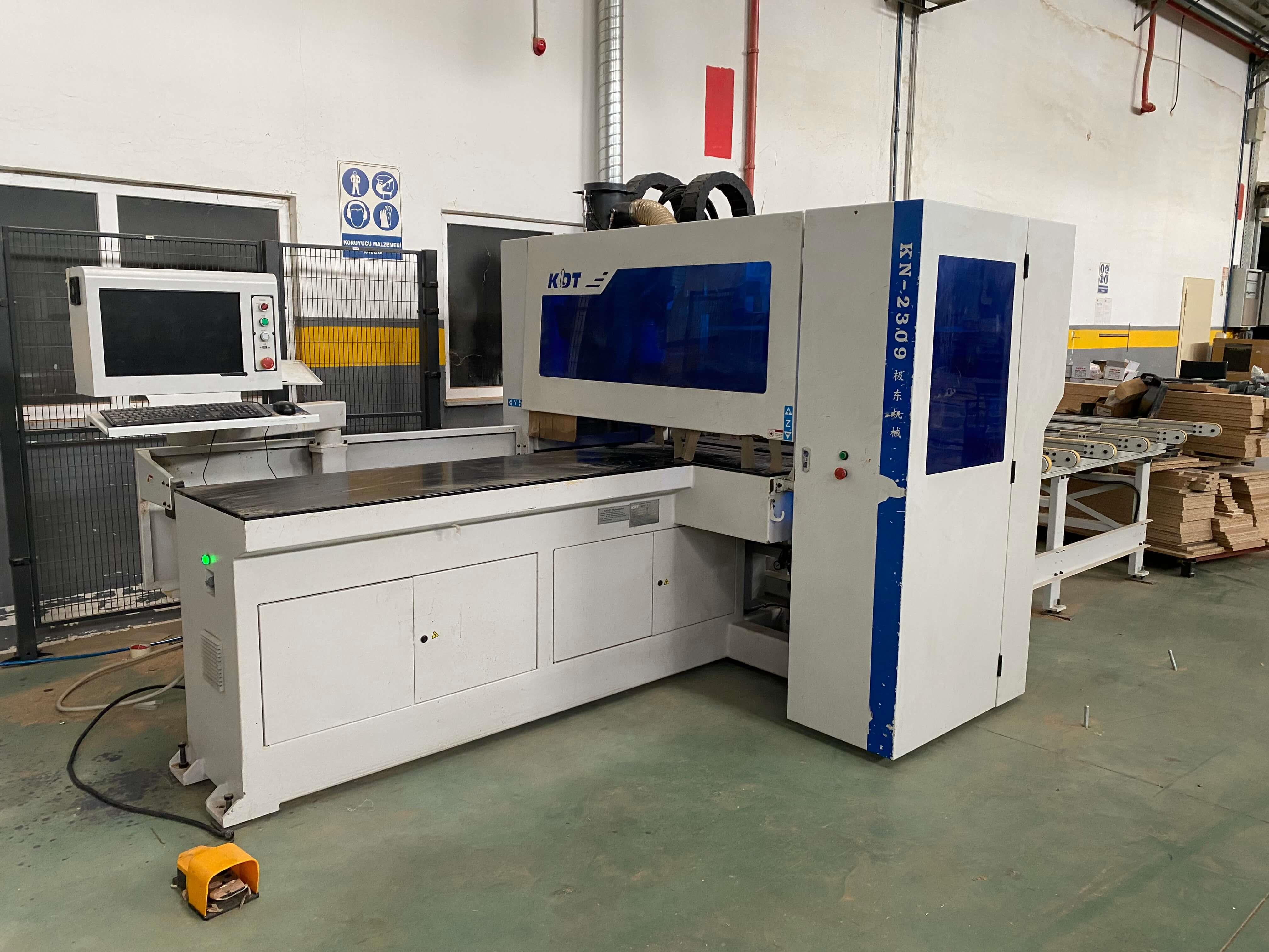 Kdt Kn 2309 D Üstten Matkap Gruplu Cnc Delik Makinesi (2017)