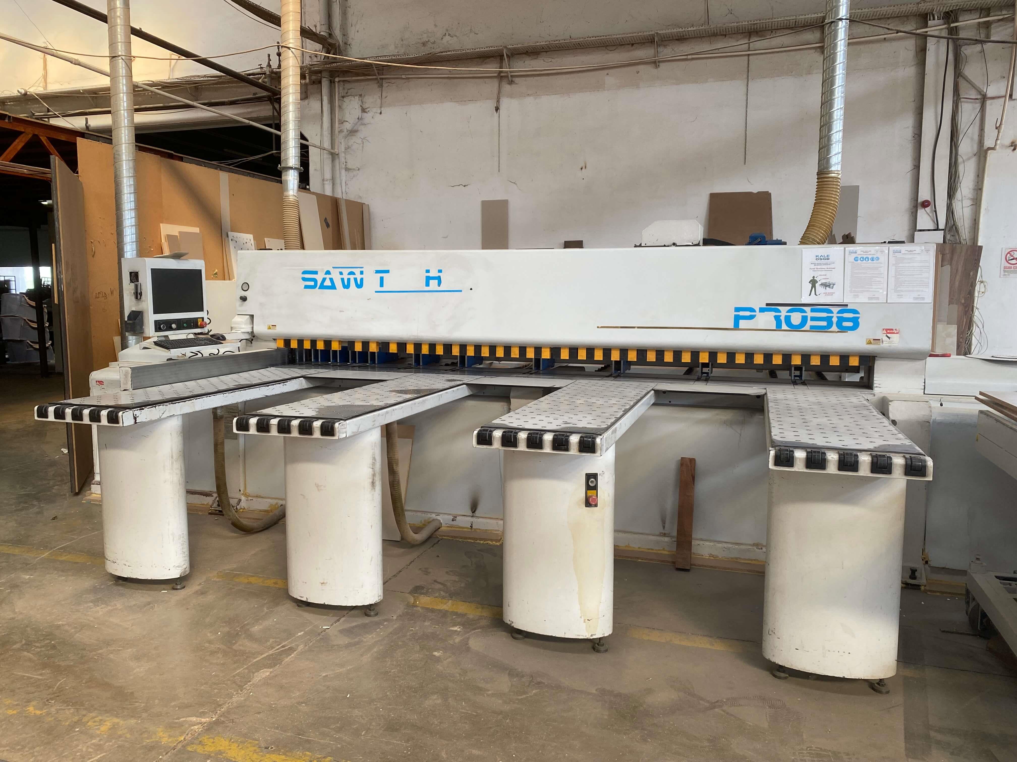 Kdt Sawtech Pr 38 Önden Yüklemeli Panel Ebatlama Makinesi (2014)