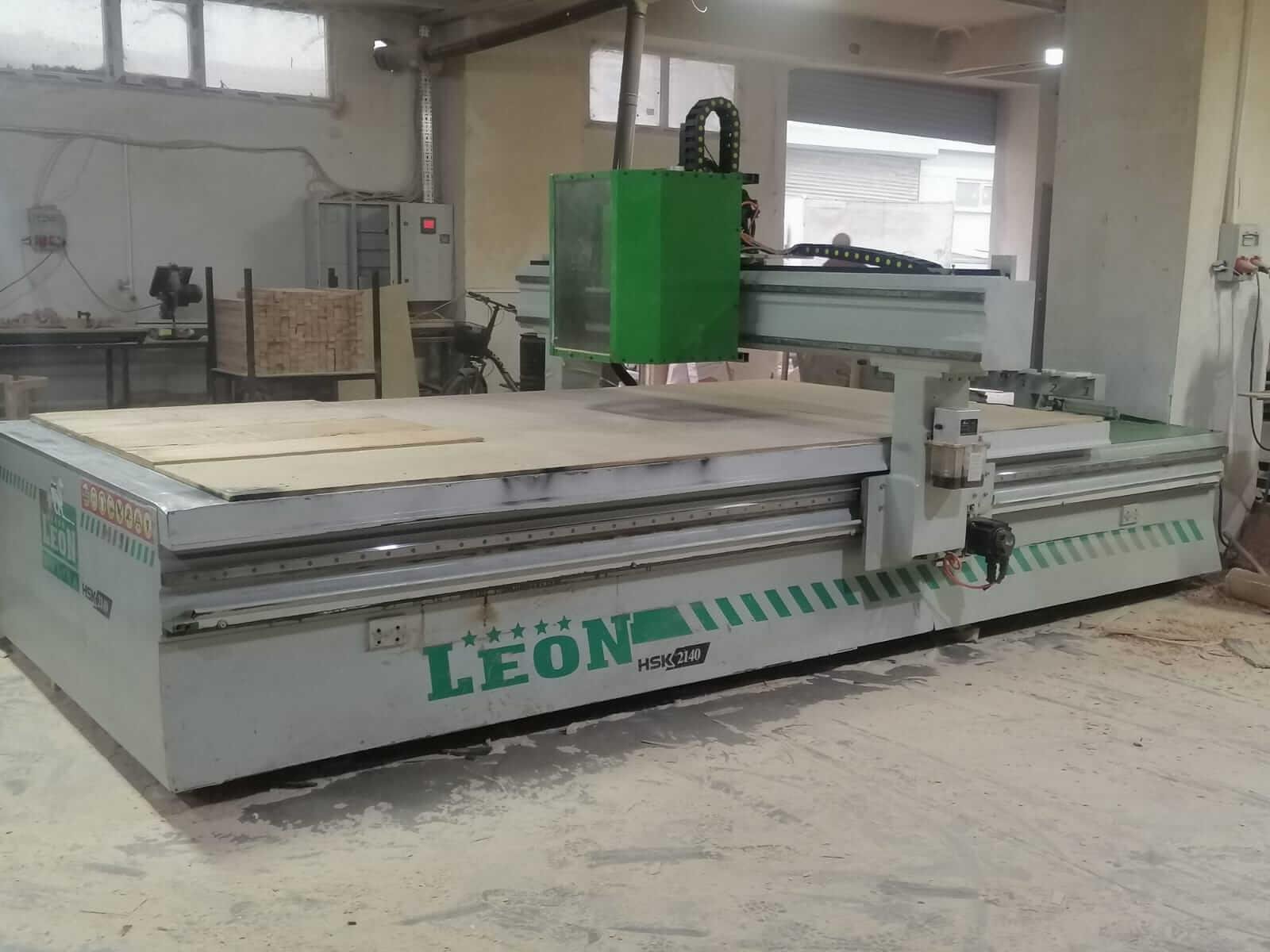 Leon Makina 2136 Düz Tabla Cnc Makinesi (2017)