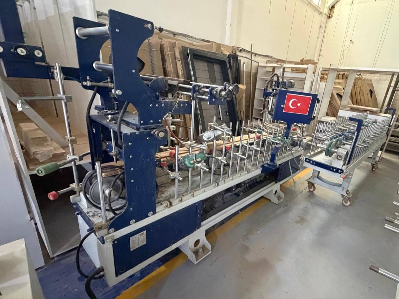 MKL Poliüretan Kazanlı Kasetli Kasa Pervaz Profil Sarma Makinesi (2023)