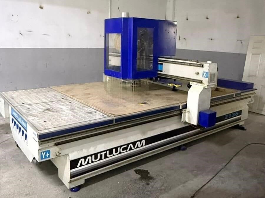 MUTLUCAM 2136 Düz Tabla Cnc Makinesi (2018)