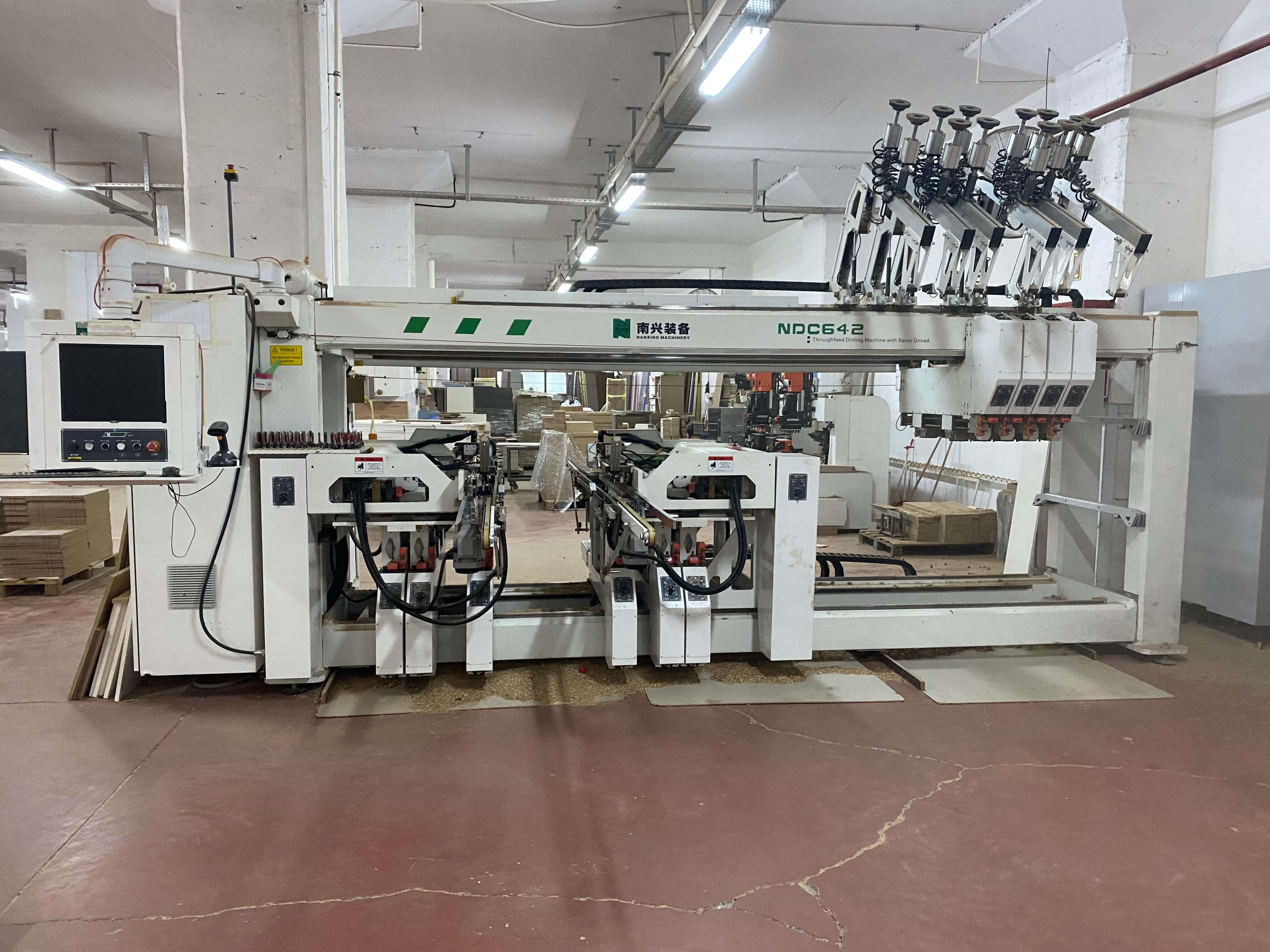 Nanxing NDC 642 12 Kafa Servo Delik Makinesi (2020)