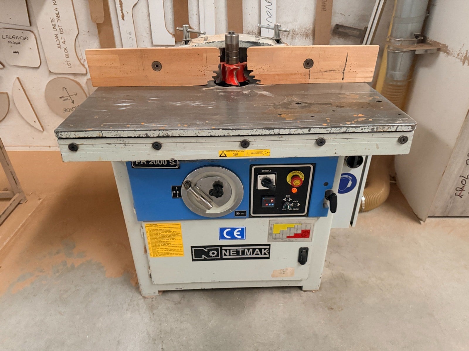 NETMAK FR 2000 S Freze Makinesi (2012)