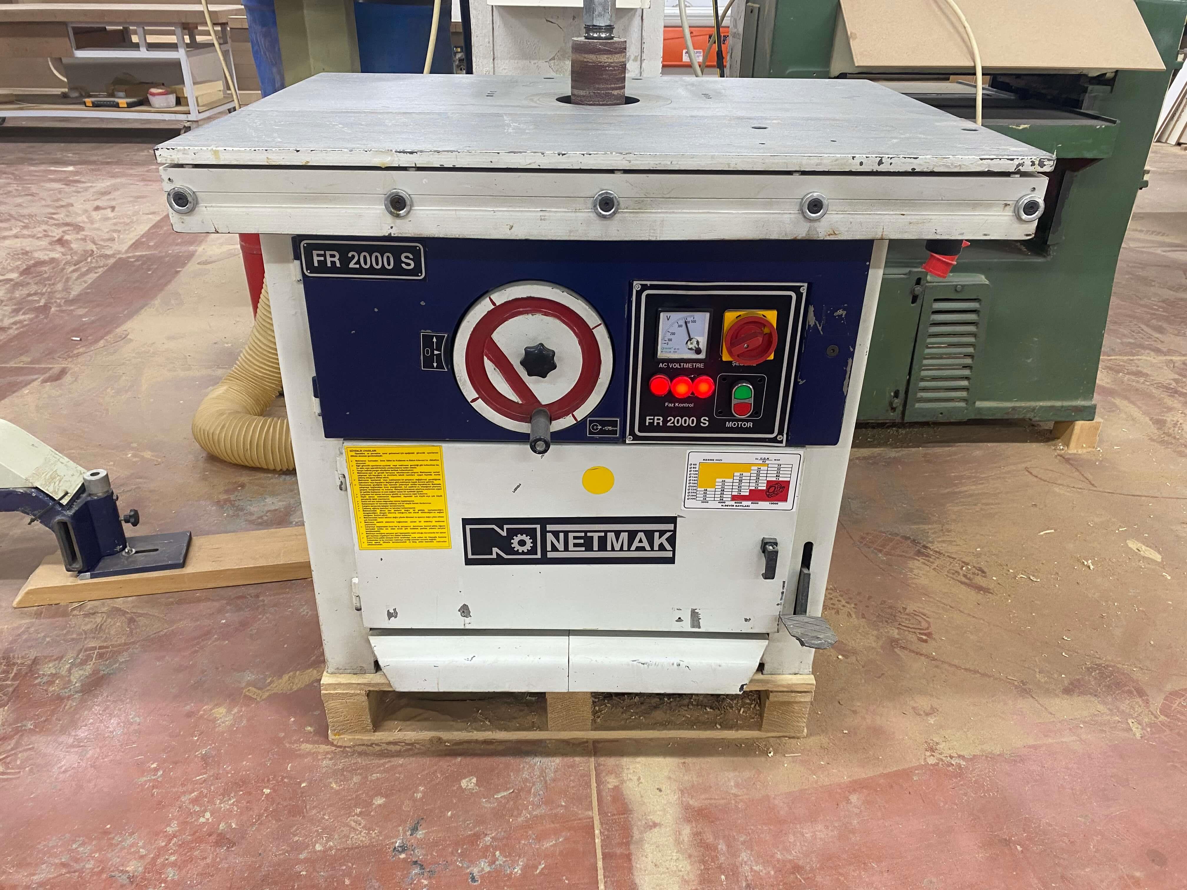 Netmak FR 2000 S Freze Makinesi