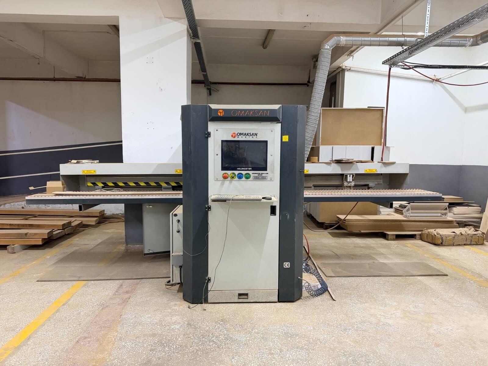 OMAKSAN 3500 X-Line Cnc Delik Makinesi (2016)