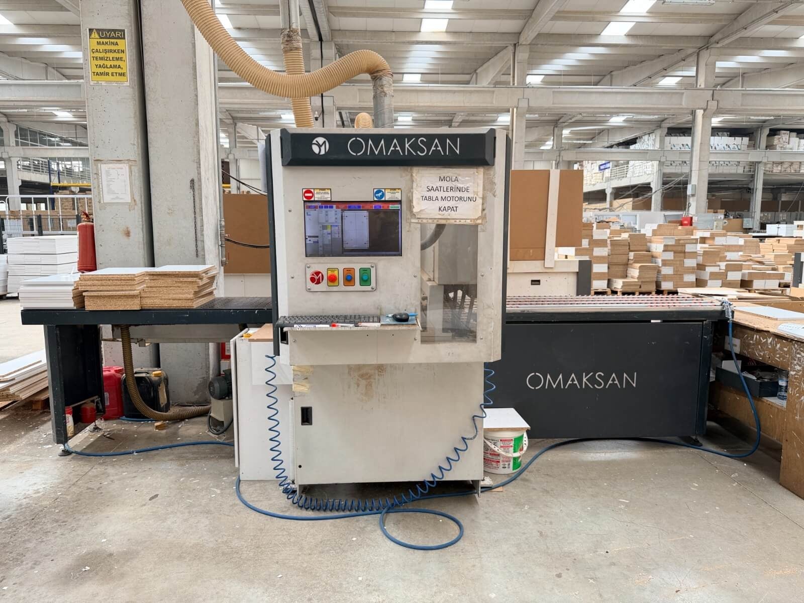 OMAKSAN 4000 X-Line Cnc Delik Makinesi (2017)