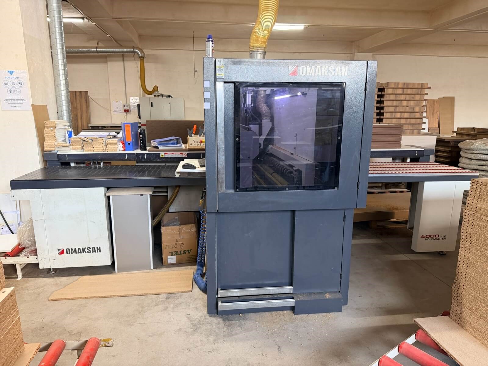 OMAKSAN 4000 X-Line Cnc Delik Makinesi (2020)