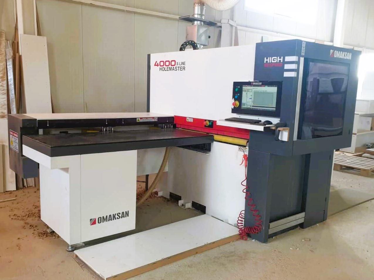 Omaksan Holemaster 4000 X-Line Cnc Delik Makinesi (2021)