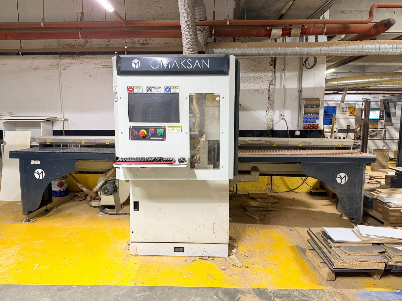 OMAKSAN Holemaster 4000 Xline Cnc Delik Makinesi (2018)