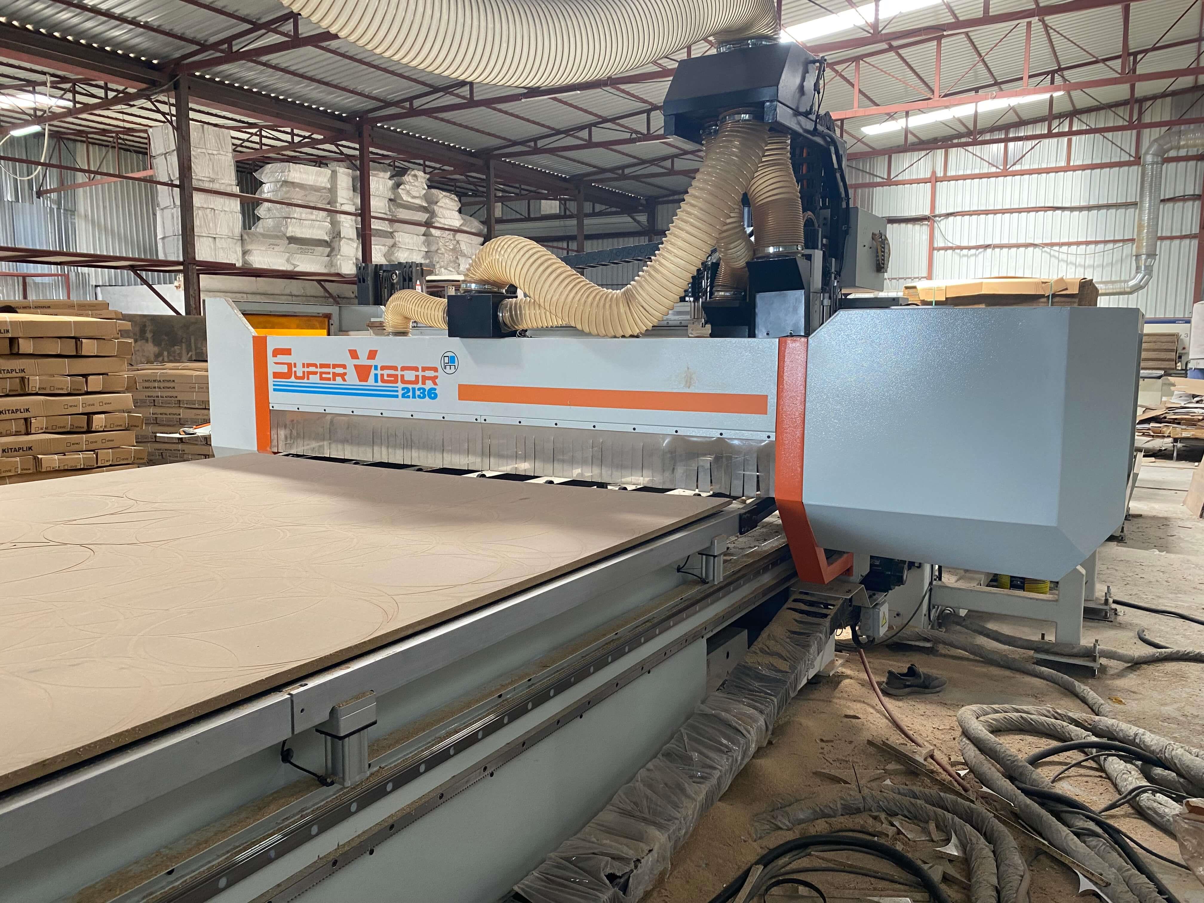 Poyraz Süper Vigor 2136 Yükleme Boşaltmalı Cnc Makinesi (2022