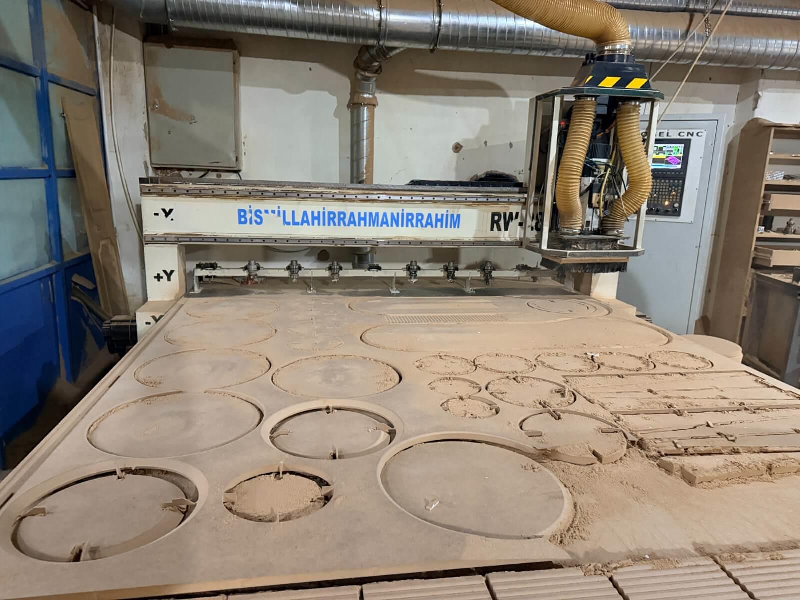Rogel 2228 RW Düz Tabla Cnc Makinesi (2016)