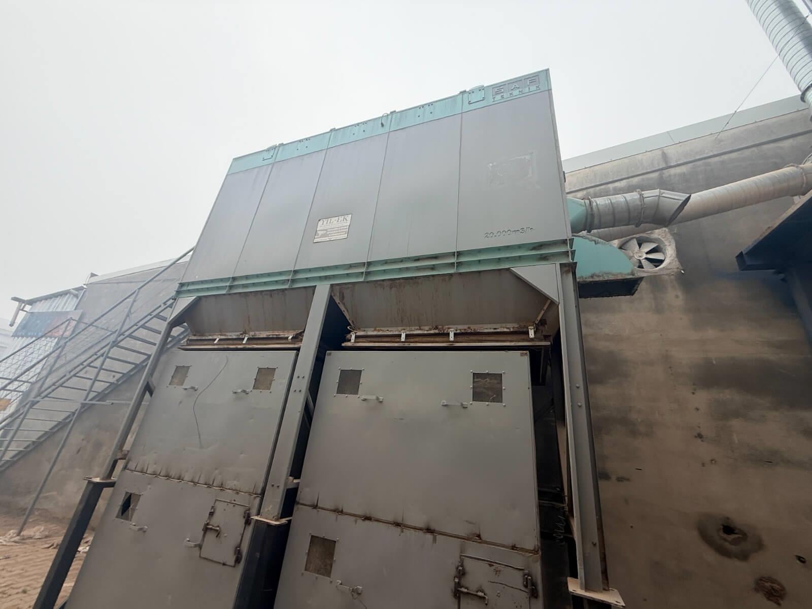 Saf Teknik 20.000 m3 Toz Emme Makinesi (Motorsuz)