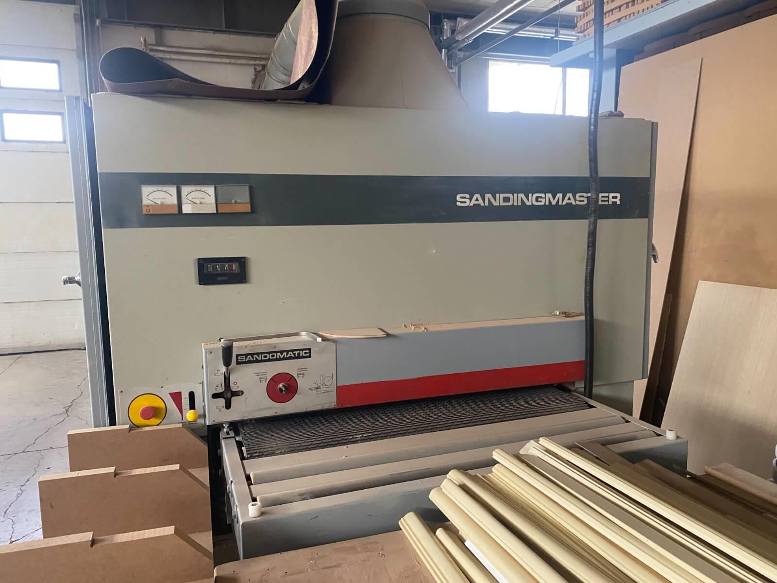 Sandingmaster SCSB2-1100 Kalibre Zımpara Makinesi