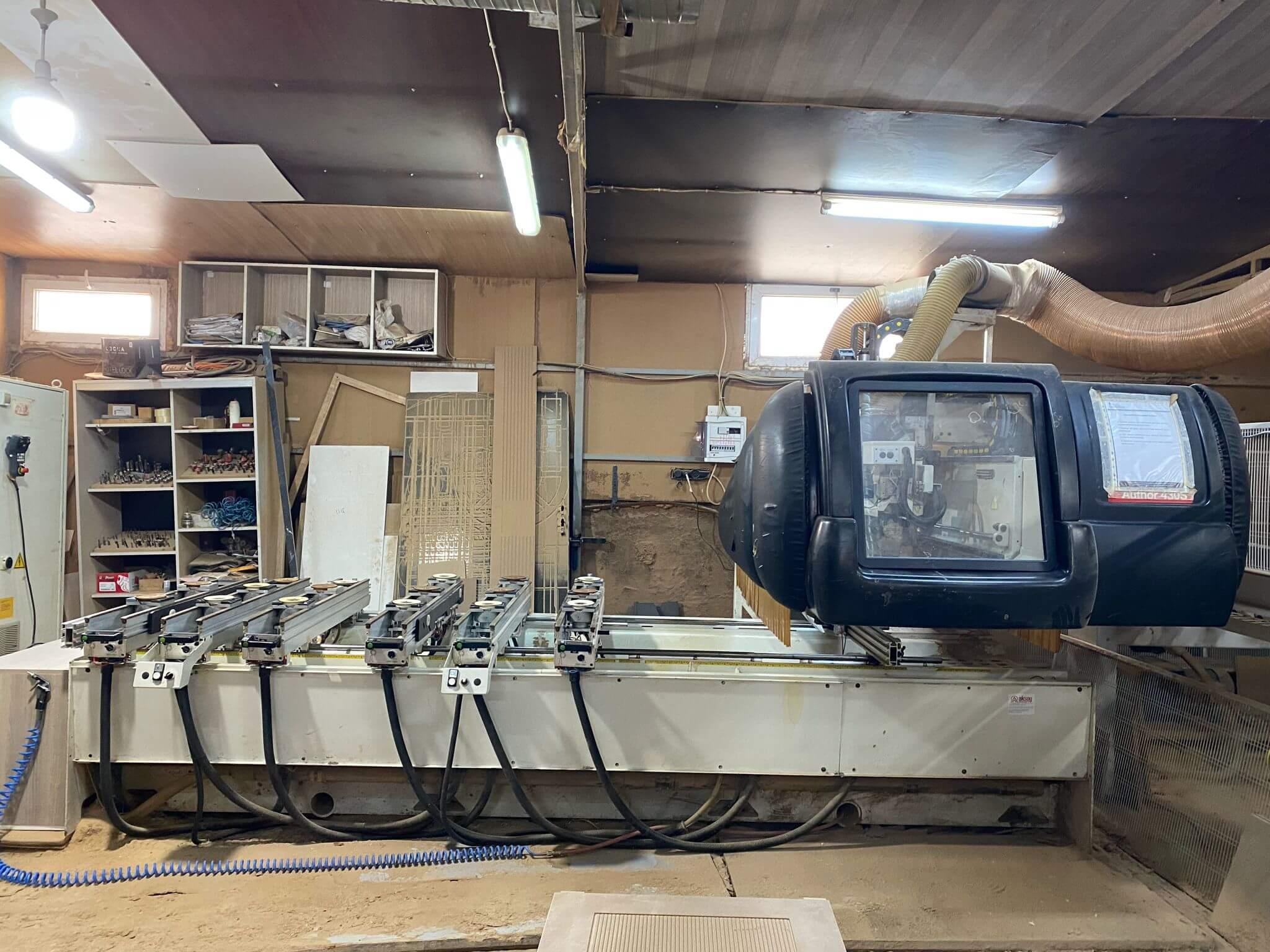 Scm Morbidelli Author 430 Fincanlı Kapı Cnc Makinesi(2004)