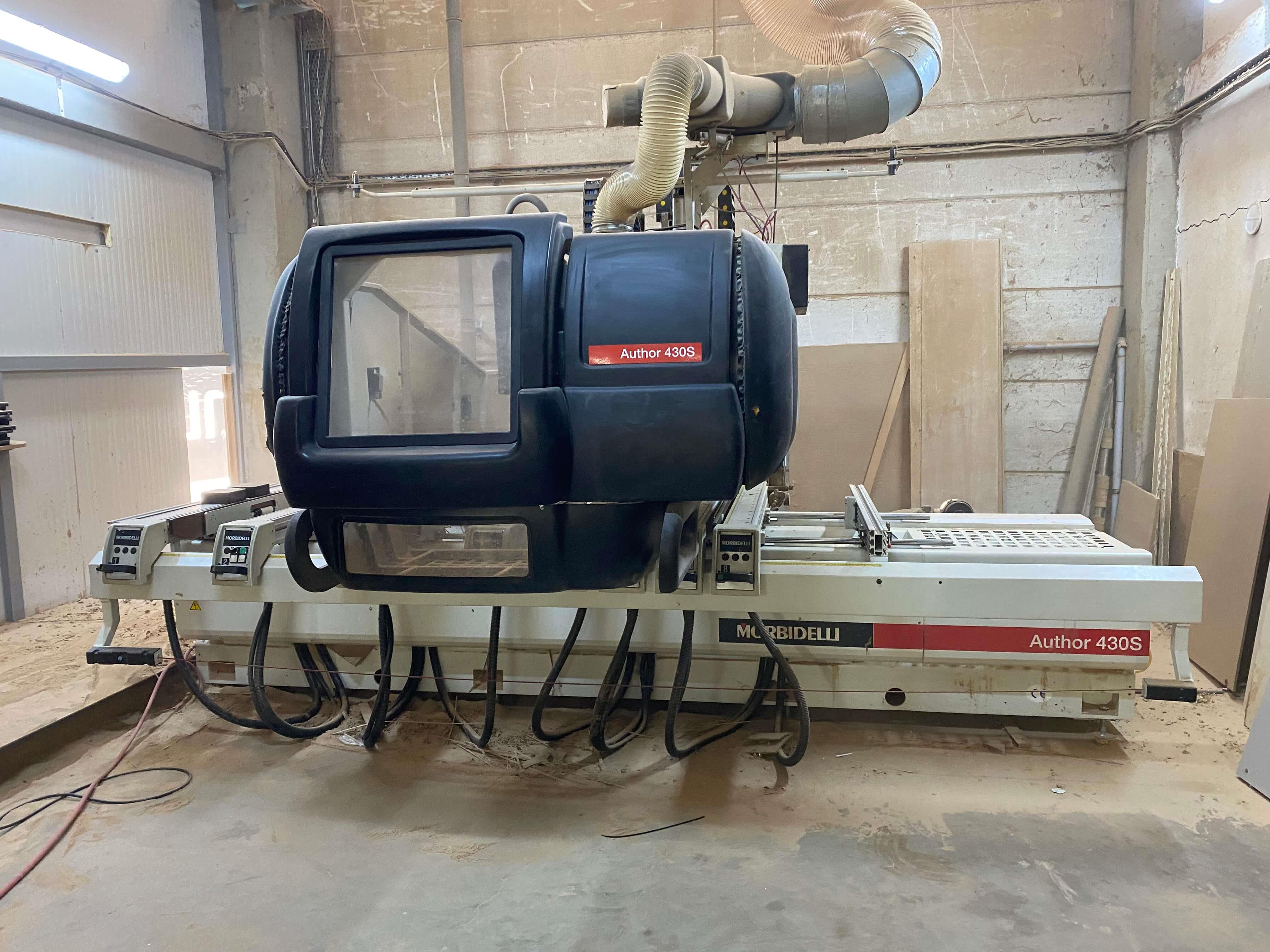 Scm Morbidelli Author 430 Yatay Kapı Frezeli Cnc Makinesi (2004)