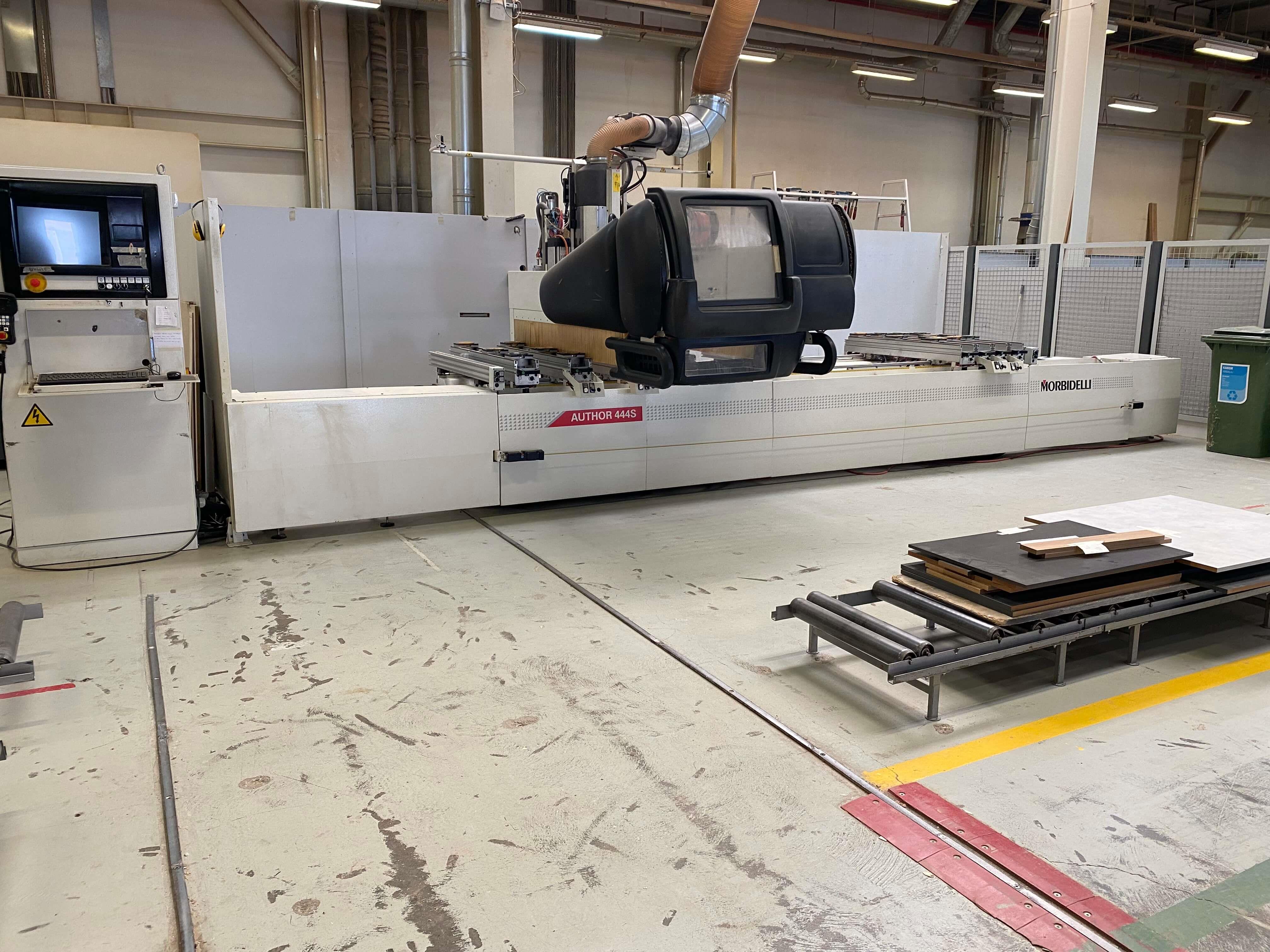 Scm Morbidelli Author 444 S Kapı Yatay Frezeli Cnc Makinesi (2010