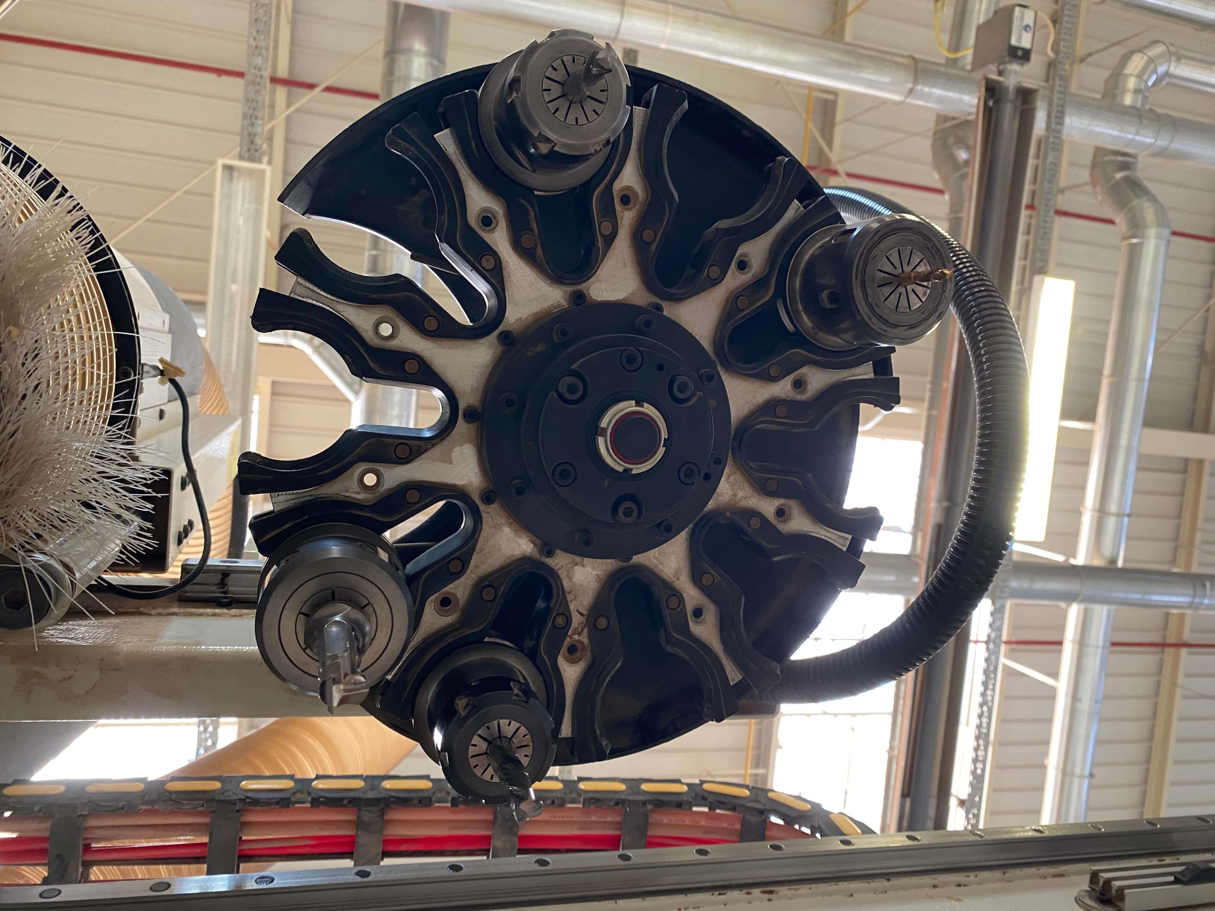 Scm Morbidelli Author 444 S Kapı Yatay Frezeli Cnc Makinesi (2010