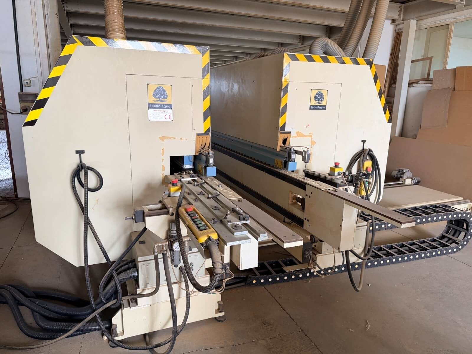 TECNOLEGNO TG 280/2 4+4 Dopel Kapı Ebatlama Makinesi (2007)