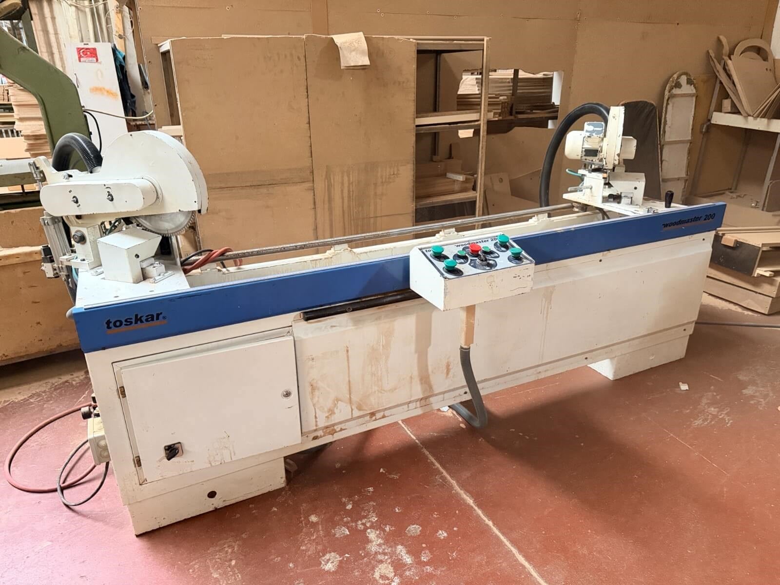 TOSKAR Woodmaster 200 Profil Çıta Kesme Makinesi