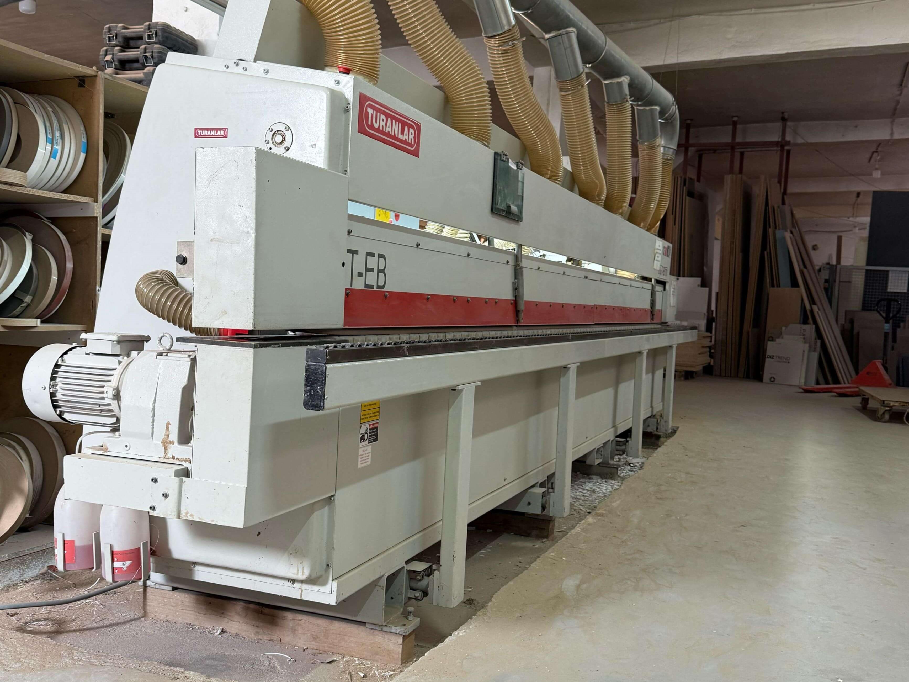 Turanlar 601 S Kayışlı Kenar Bantlama Makinesi (2012)