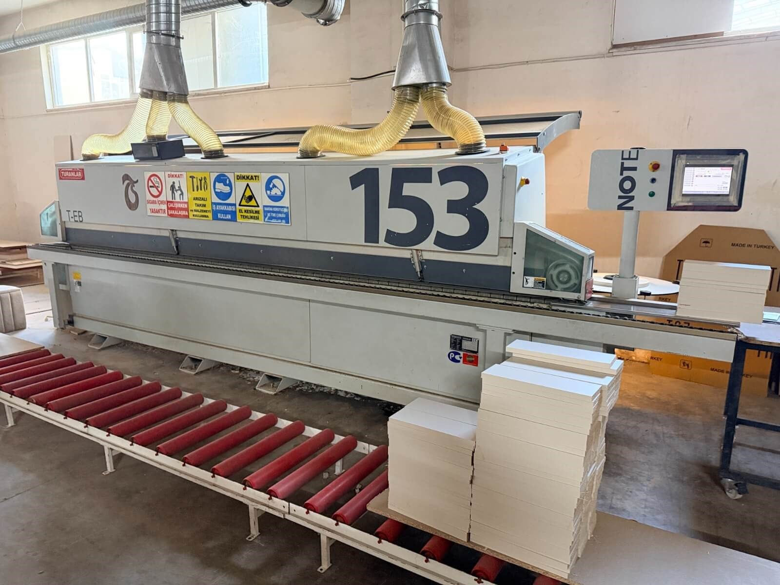 Turanlar T-EB 153 Kenar Bantlama Makinesi (2021)