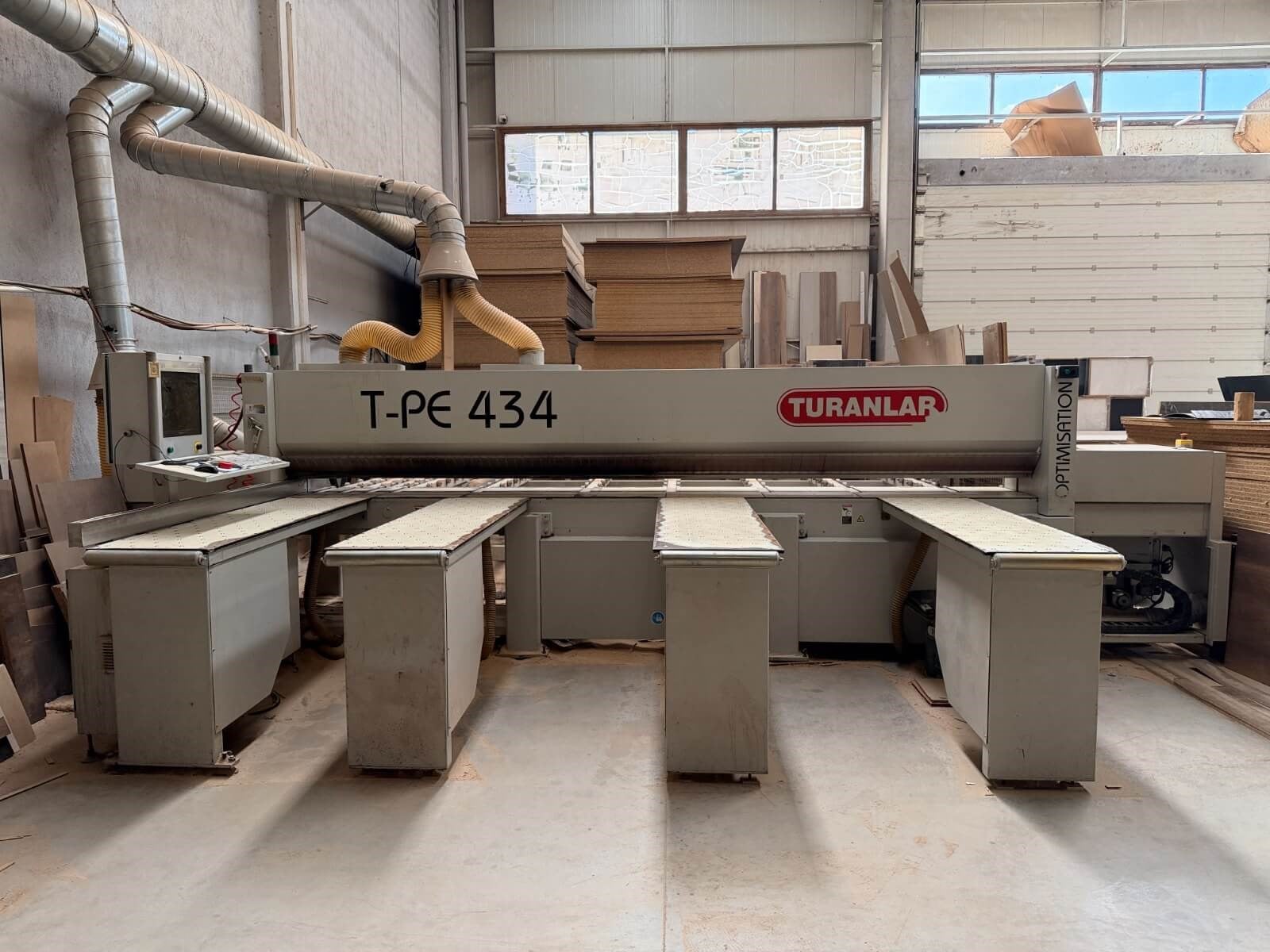 TURANLAR T-PE 434 Panel Ebatlama Makinesi (2014)