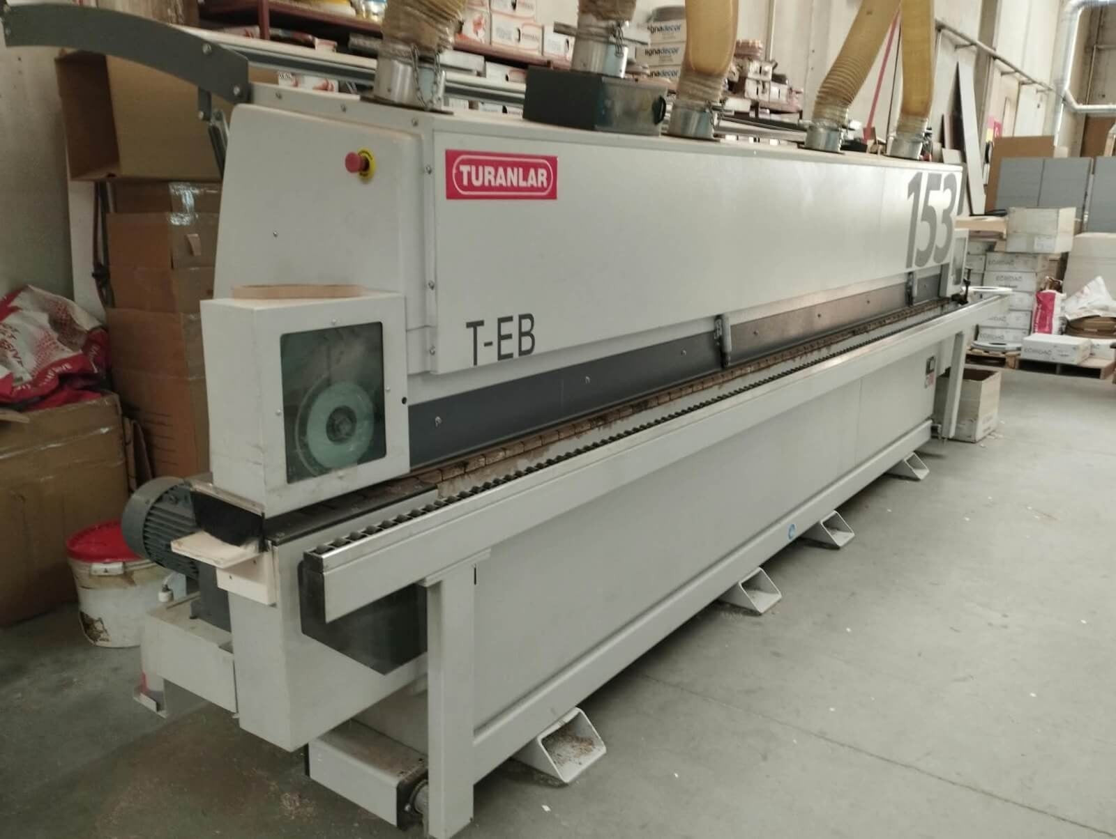 TURANLAR Teb 153 Kenar Bantlama Makinesi (2024)