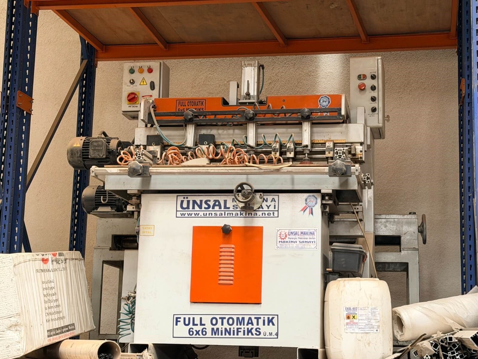 ÜNSAL 6*6 Çoklu Delik Makinesi (Etiketsiz)