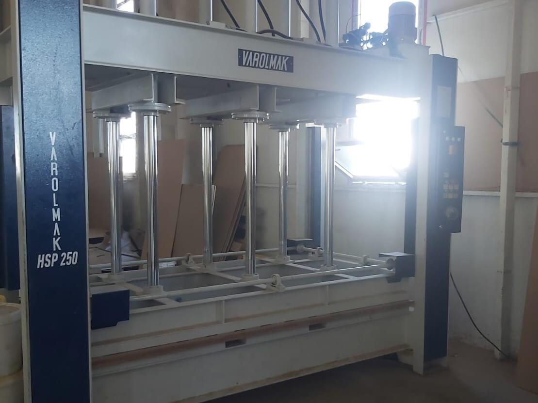 Varolmak Hsp 250 130*250 Soğuk Pres Makinesi (2023)