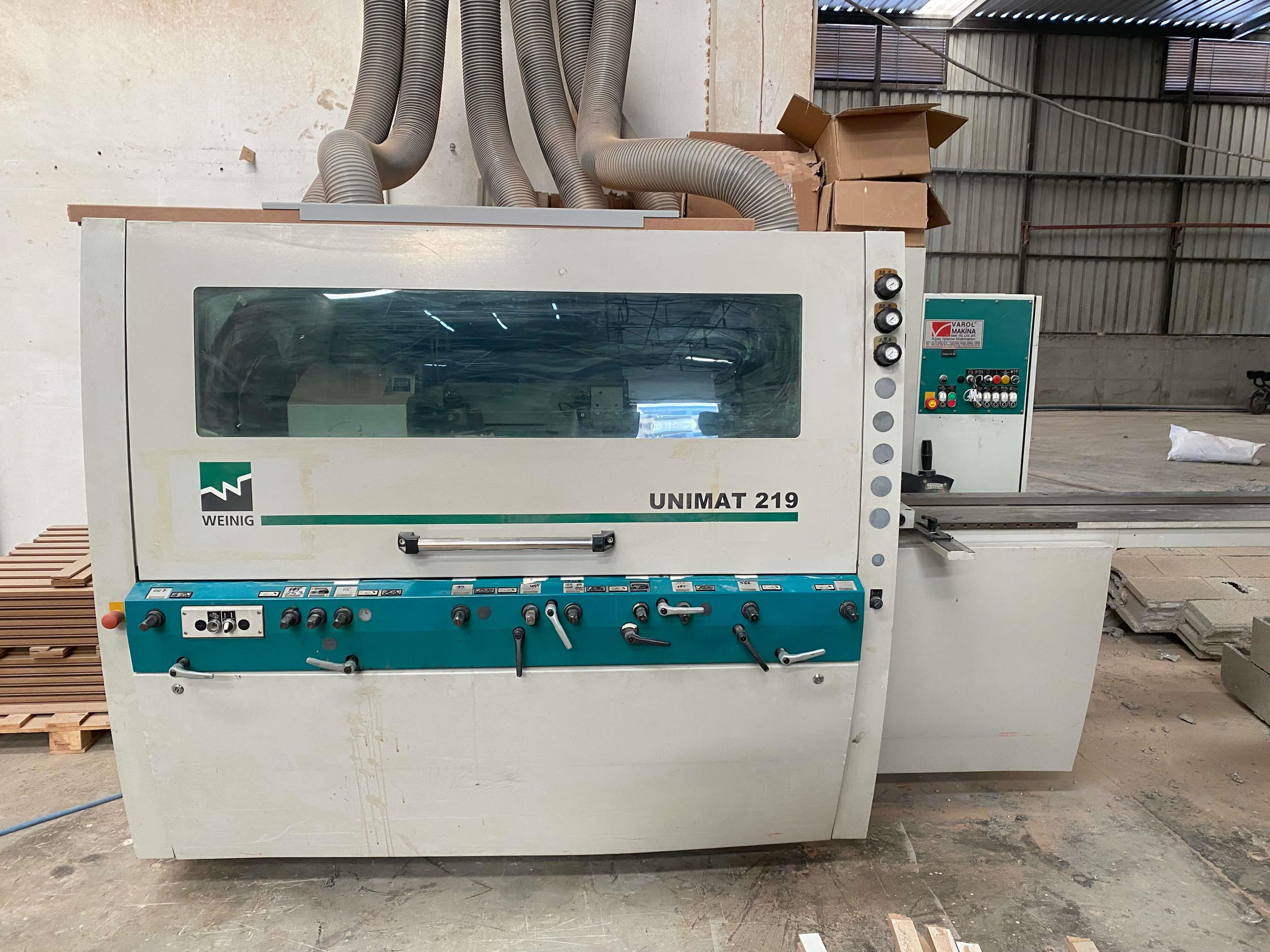 Weinig Unimat 219 Profil Çekme Makinesi 