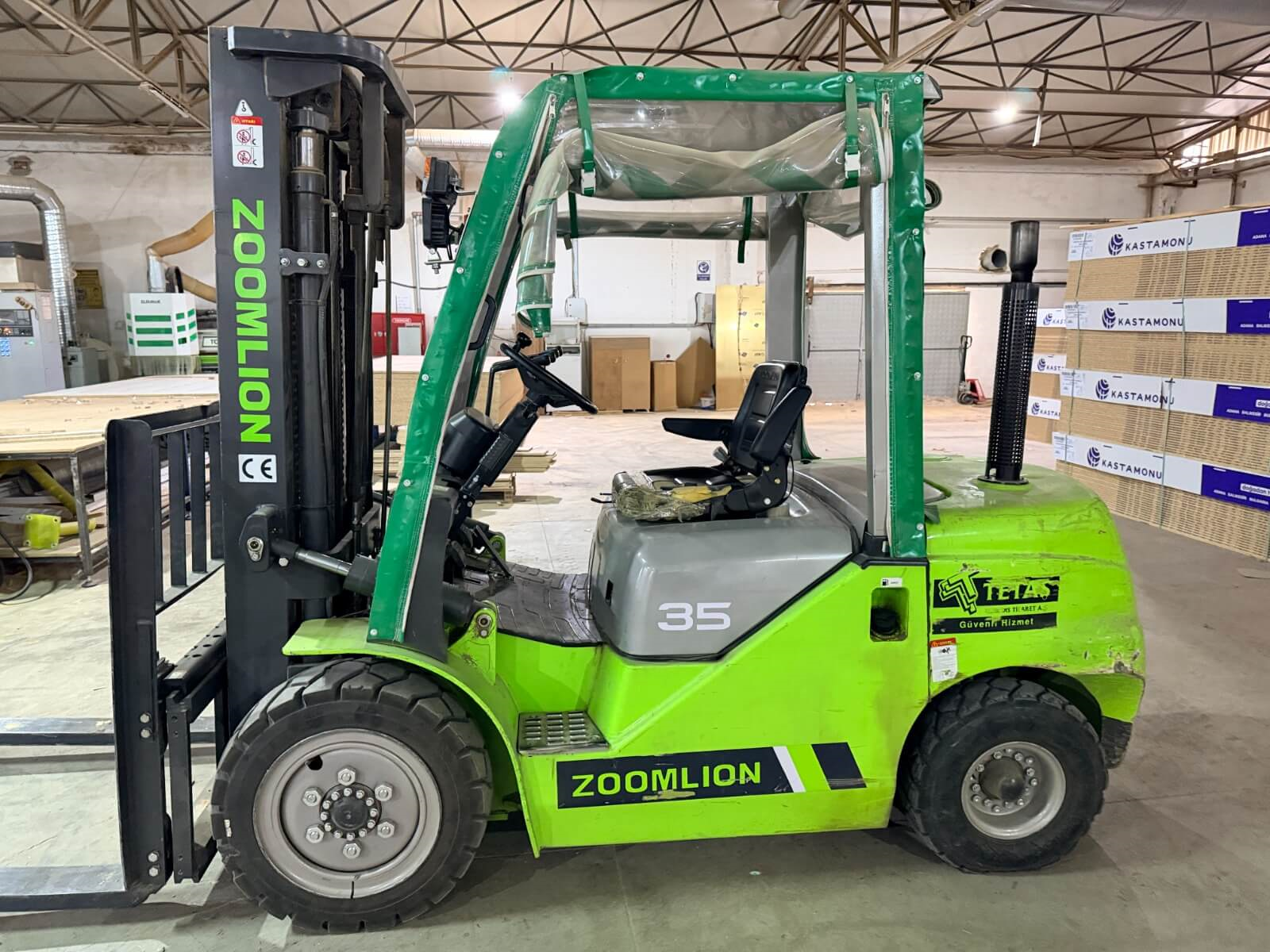ZOOMLİON FD35 3,5 Ton Forklift Makinesi (2020)