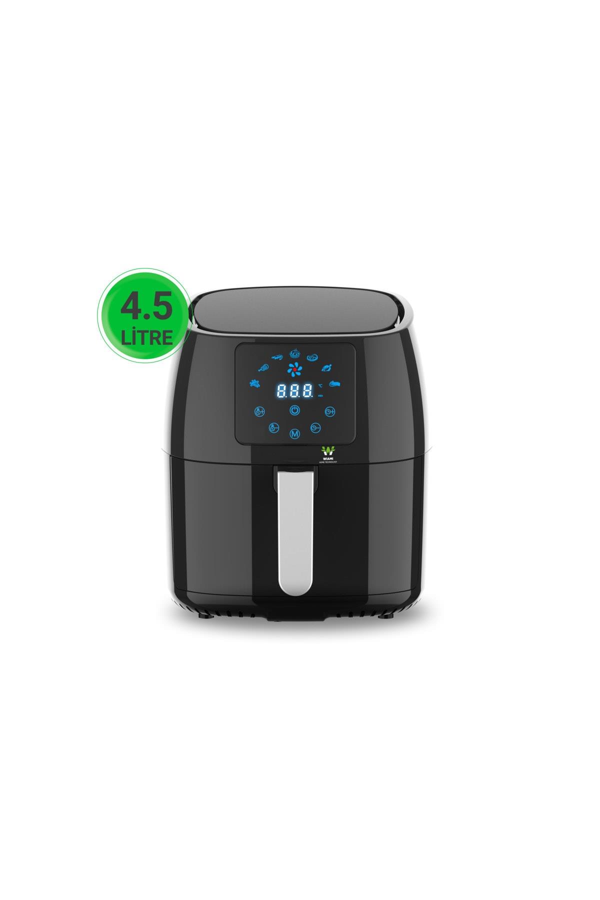 Airfryer 4.5 L Hava Fritözü Siyah