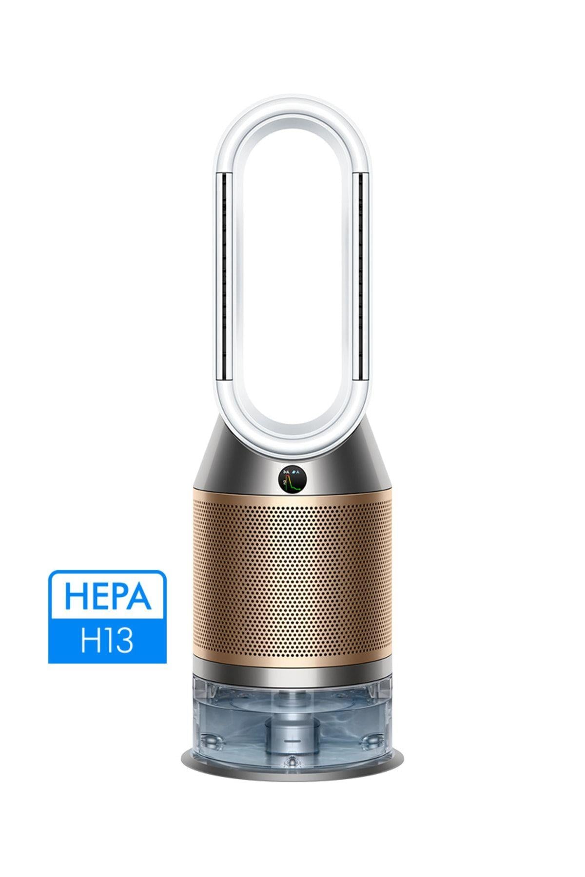Purifier Humidify+Cool Formaldehyde Hepa ve Karbon Filtreli İyonizer Hava Temizleyici Gri