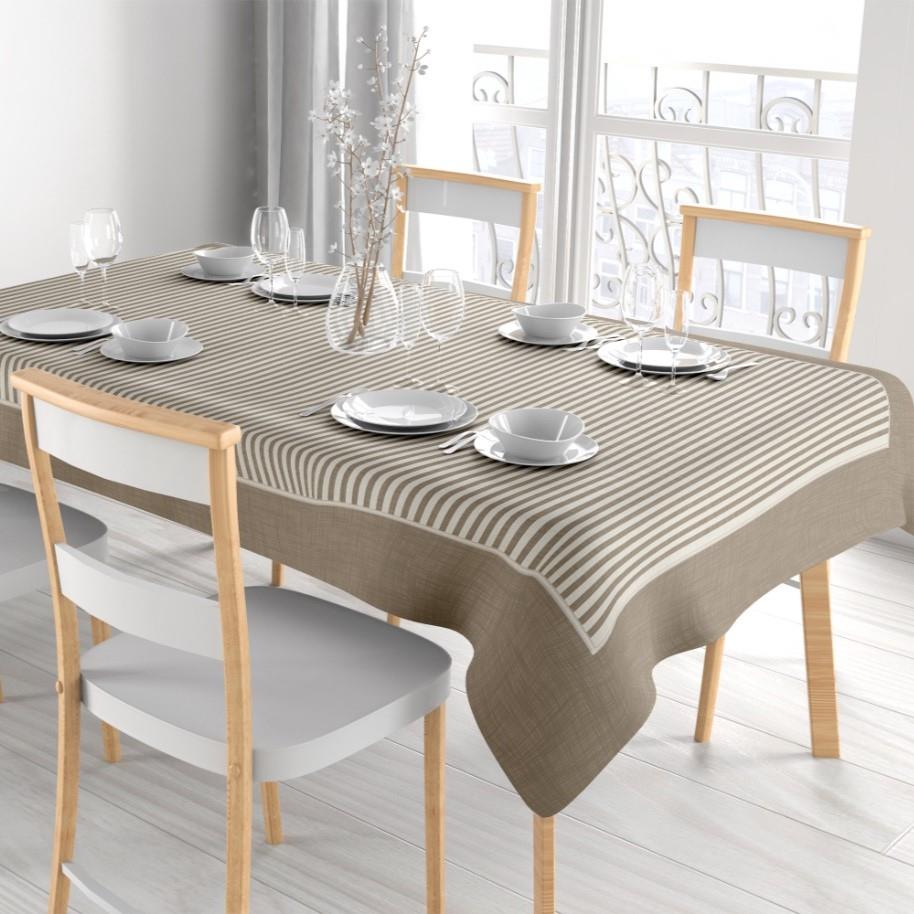 Desenli Renkli Masa Örtüsü