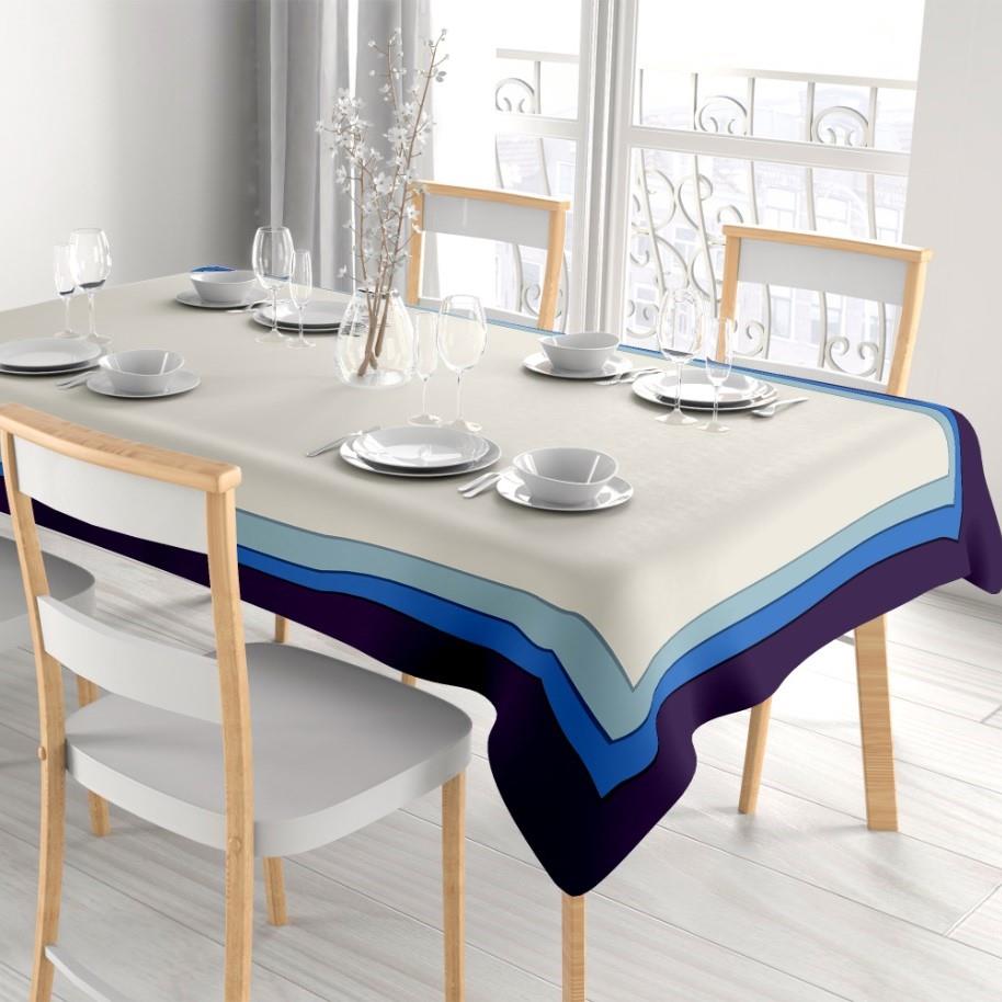 Desenli Renkli Masa Örtüsü