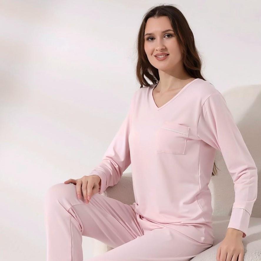 Kadın Uzun Kollu Pijama Takımı