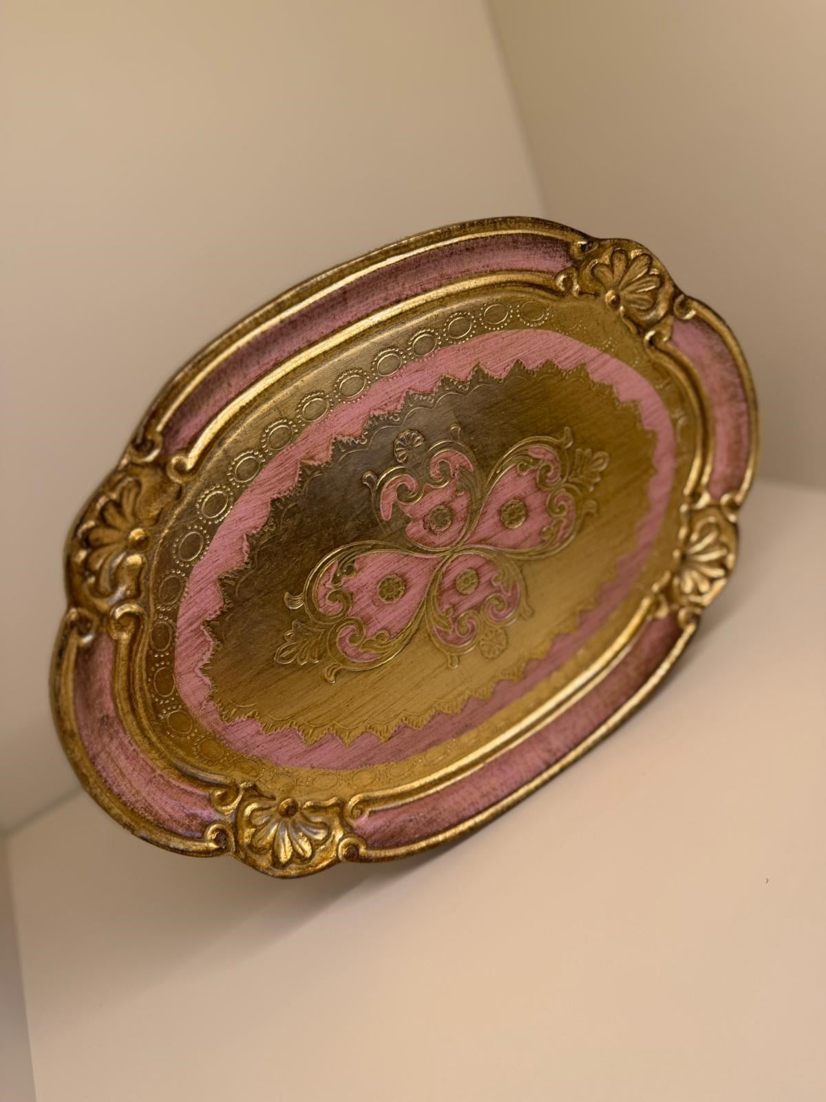 Pescarissi Art Deco İthal Gül Ağacı Oval Tek Kişilik 1 Numara