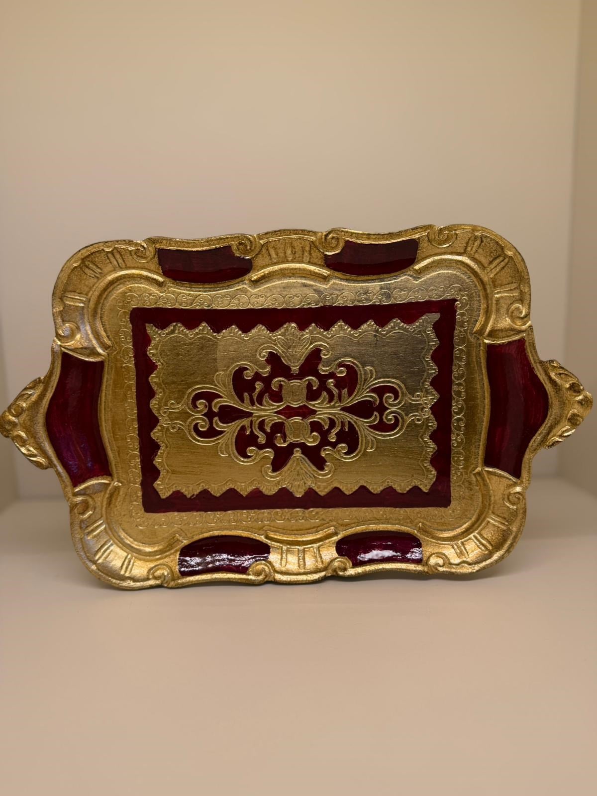 Pescarissi Art Deco İthal Gül Ağacı Dikdörtgen Tek Kişilik 1 Numara